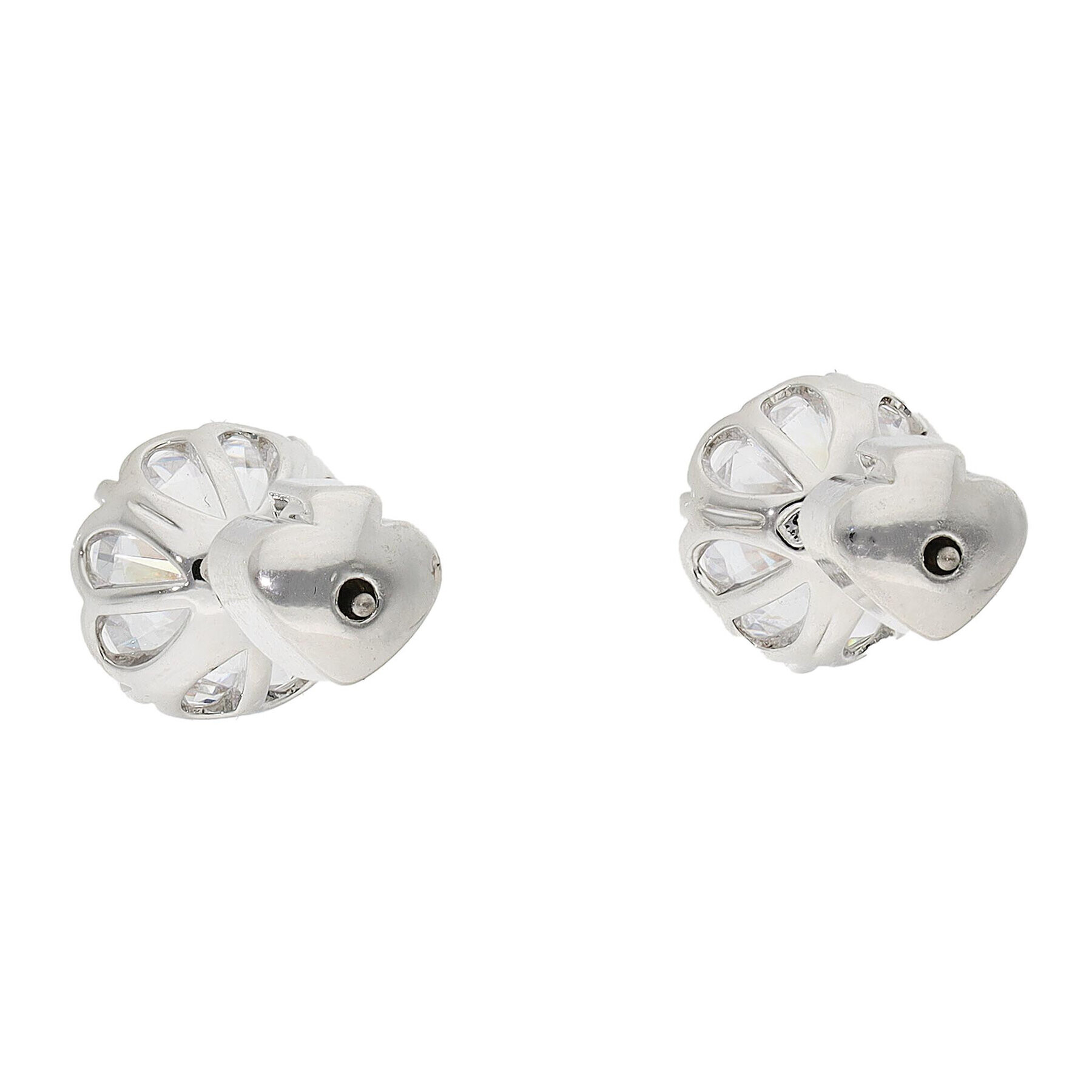 Kate Spade Uhani Round Earrings WBRUH472 Srebrna - Pepit.si