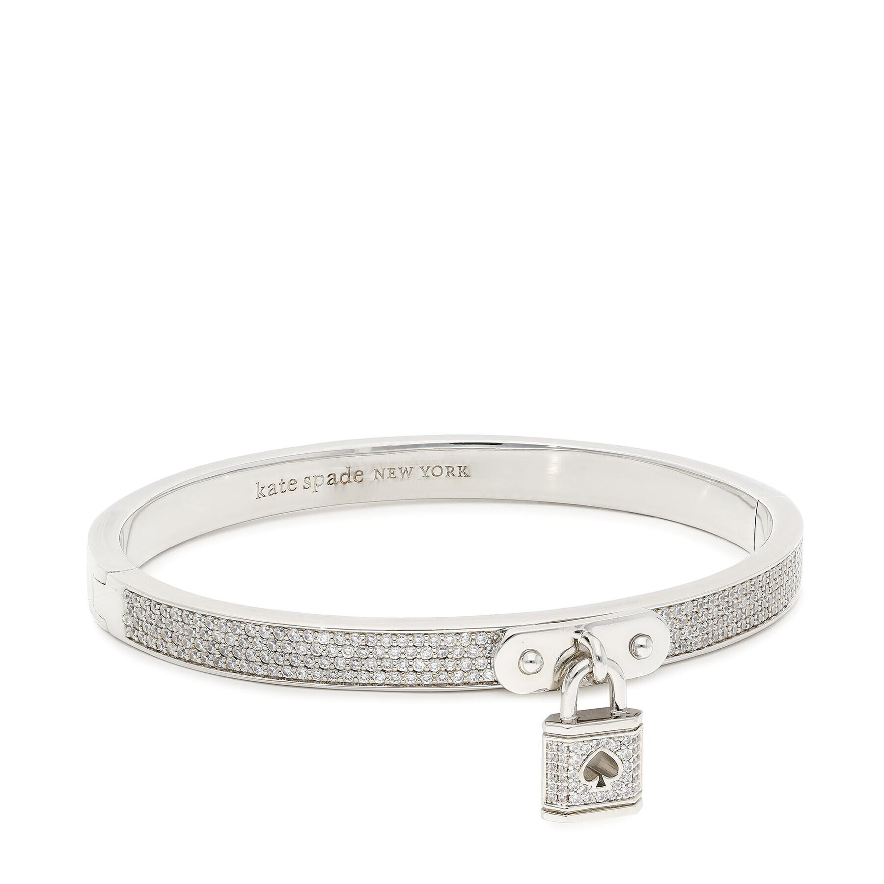 Kate Spade Zapestnica Bangle K9464 Srebrna - Pepit.si