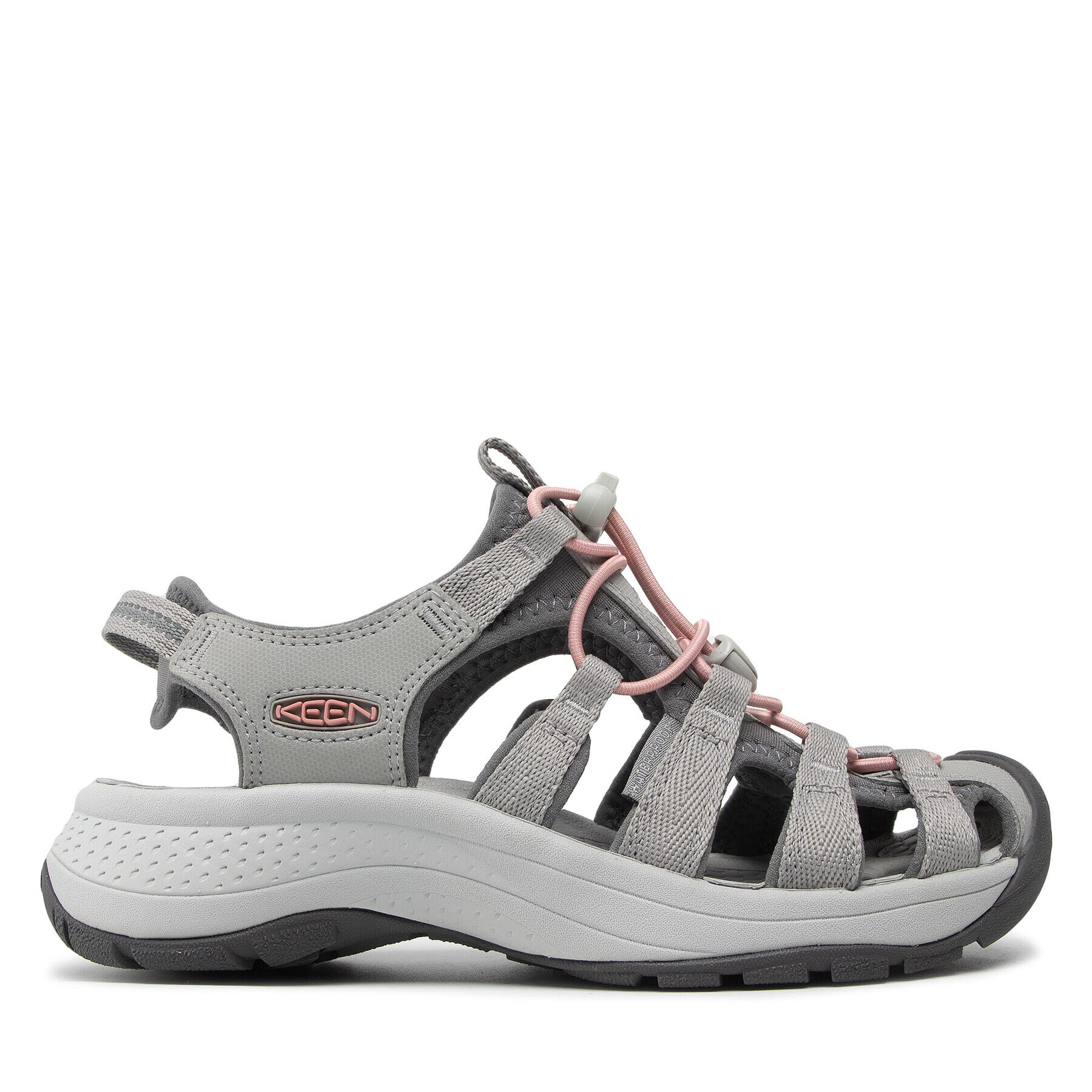 Keen Sandali Astoria West Sandal 1023589 Siva - Pepit.si