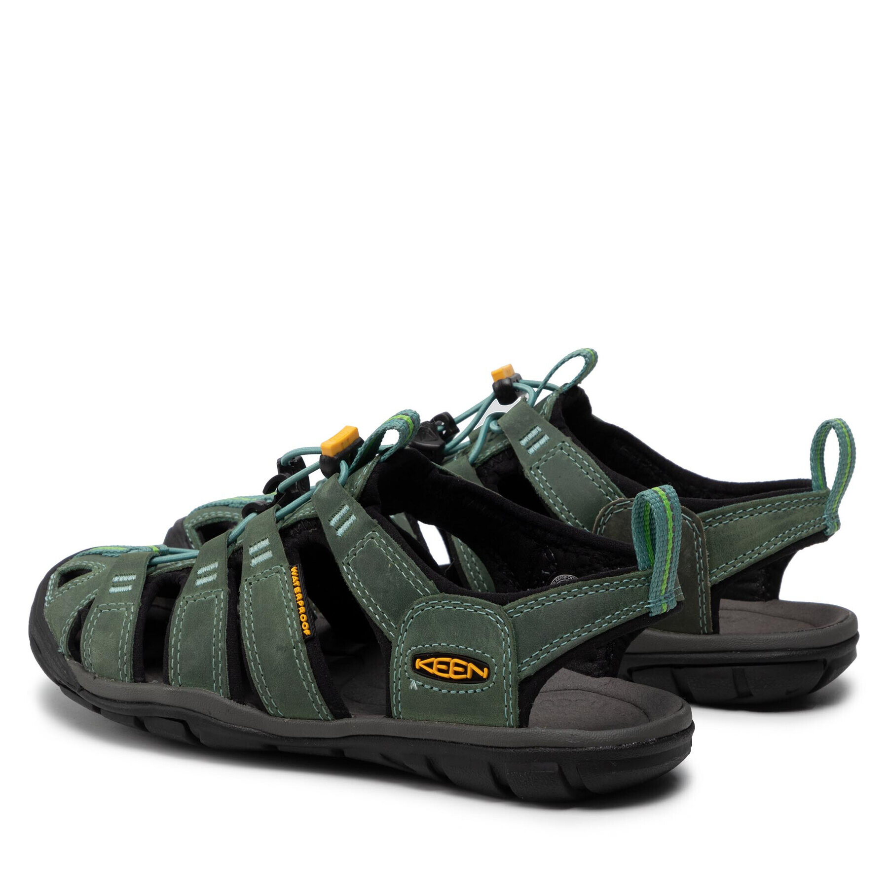 Keen Sandali Clearwather Cnx Leather 1014371 Zelena - Pepit.si