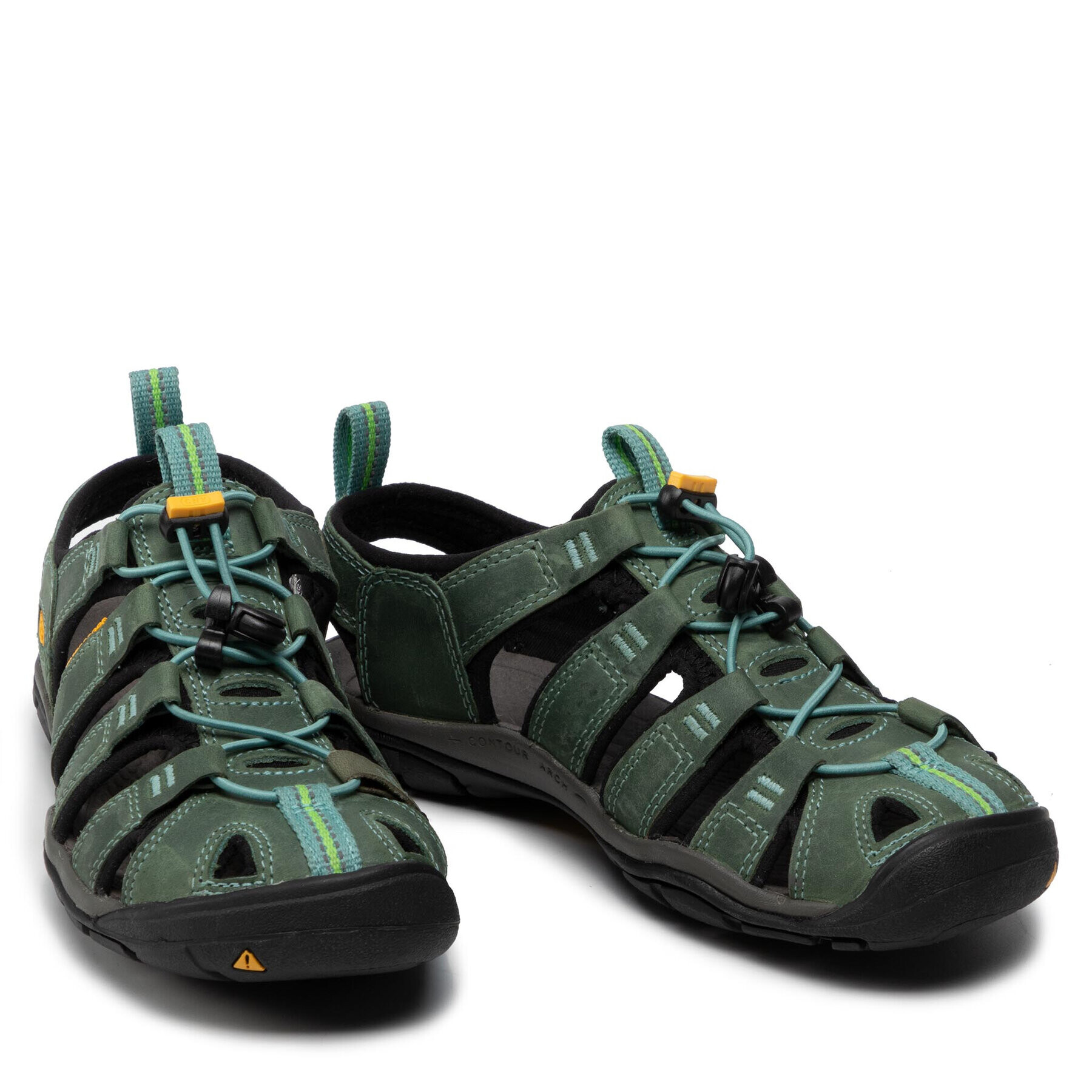 Keen Sandali Clearwather Cnx Leather 1014371 Zelena - Pepit.si