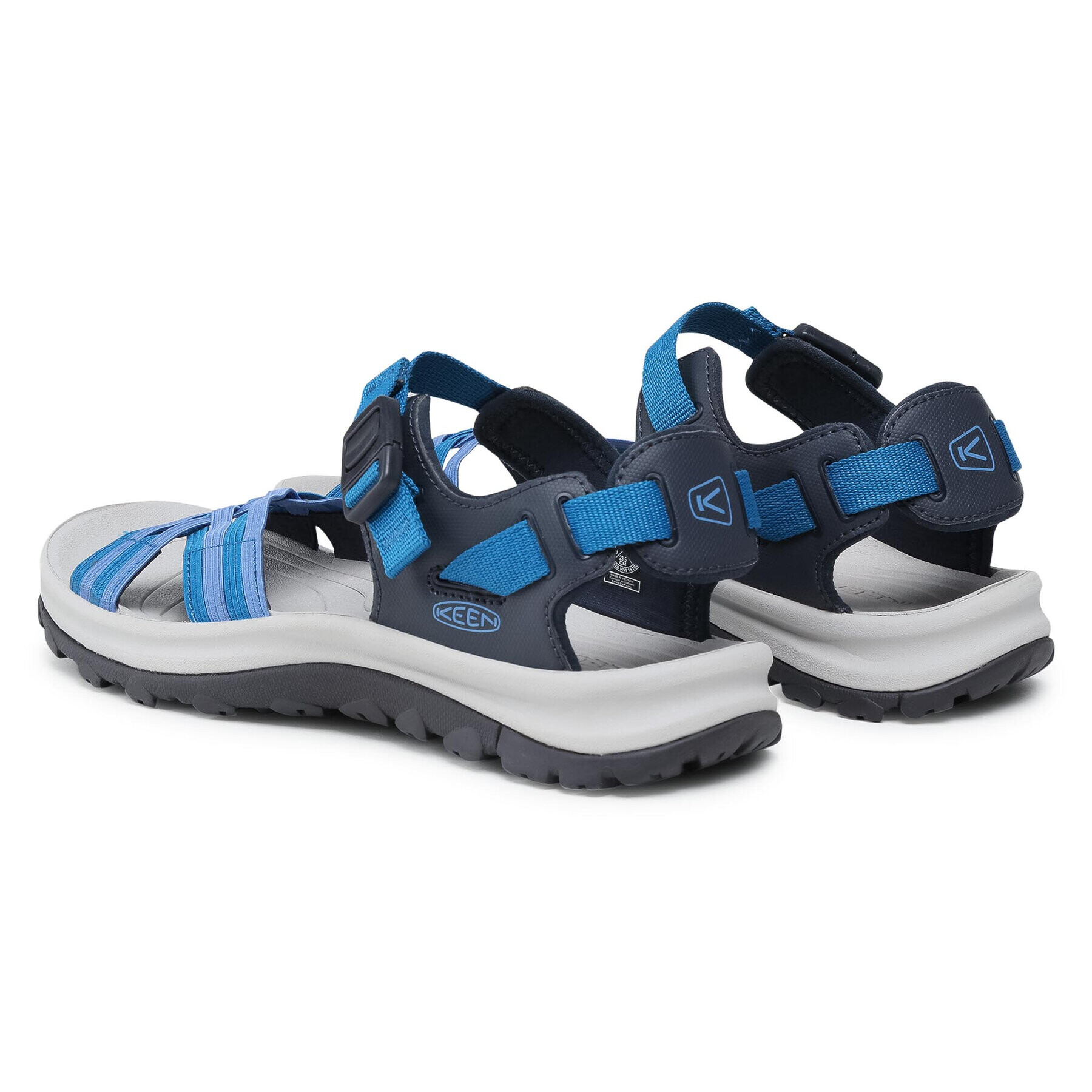 Keen Sandali Terradora II Strippy Open Toe 1024876 Modra - Pepit.si