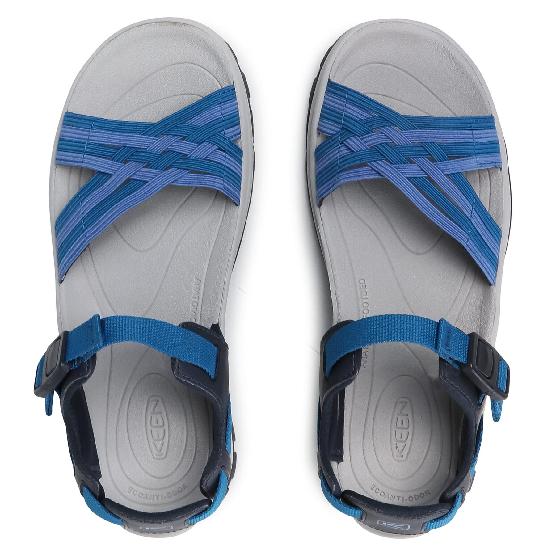 Keen Sandali Terradora II Strippy Open Toe 1024876 Modra - Pepit.si