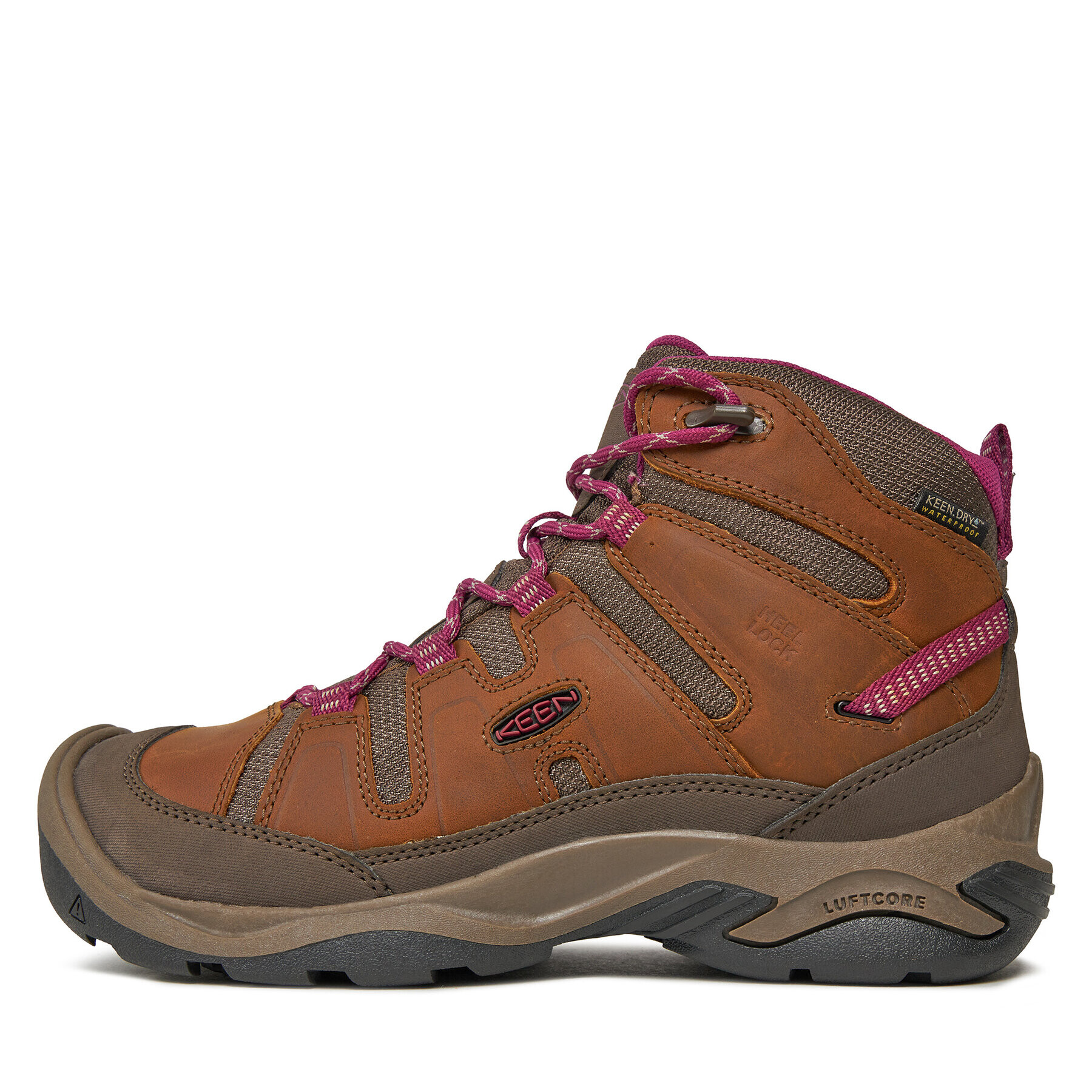 Keen Trekking čevlji Circadia Mid Wp 1026765-10 Rjava - Pepit.si