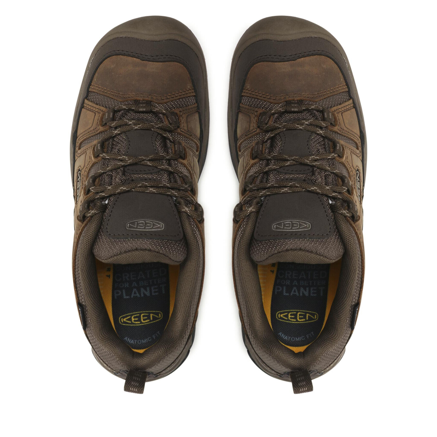 Keen Trekking čevlji Cricadia Wp 1026773 Rjava - Pepit.si