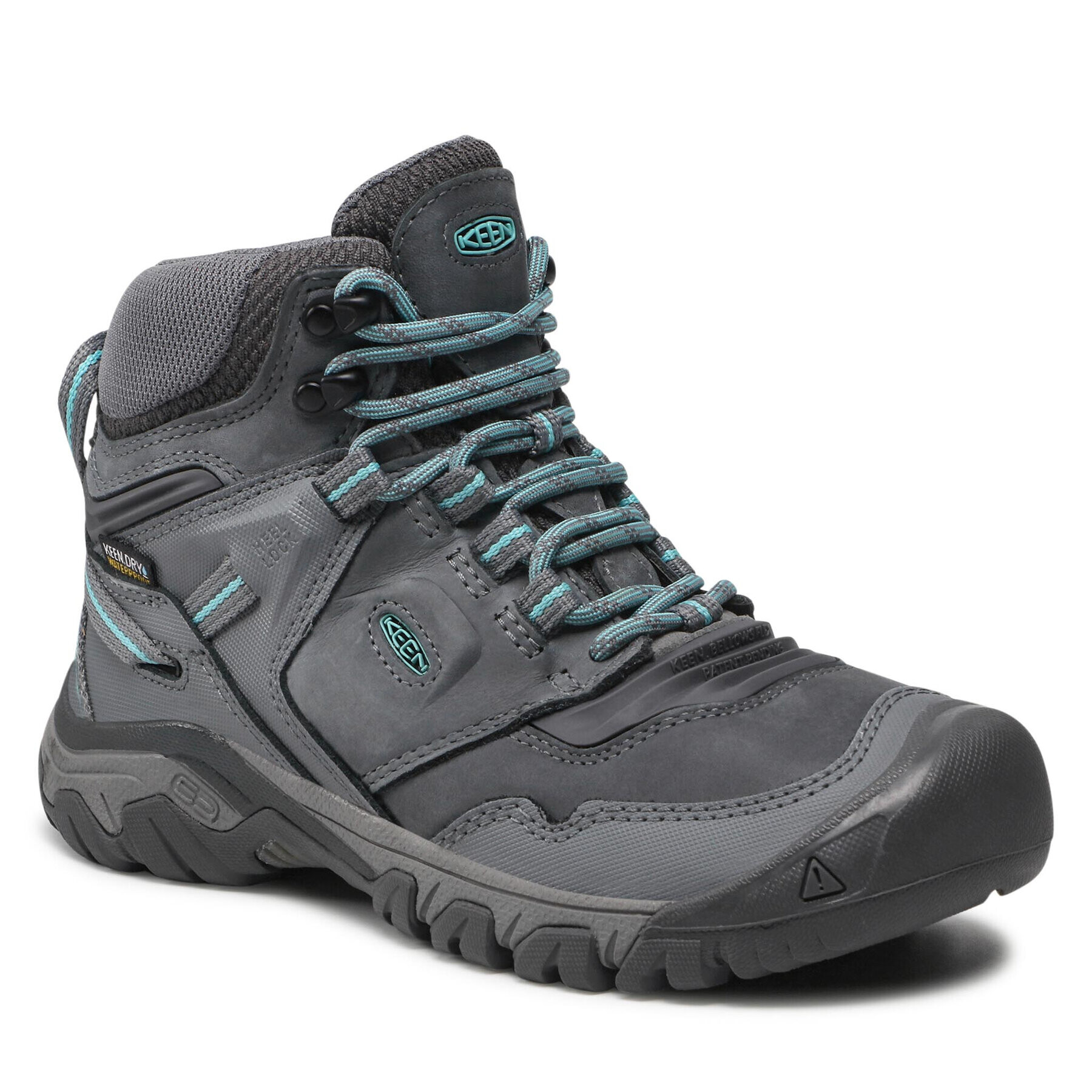 Keen Trekking čevlji Ridge Flex Mid Wp W 1026085 Siva - Pepit.si