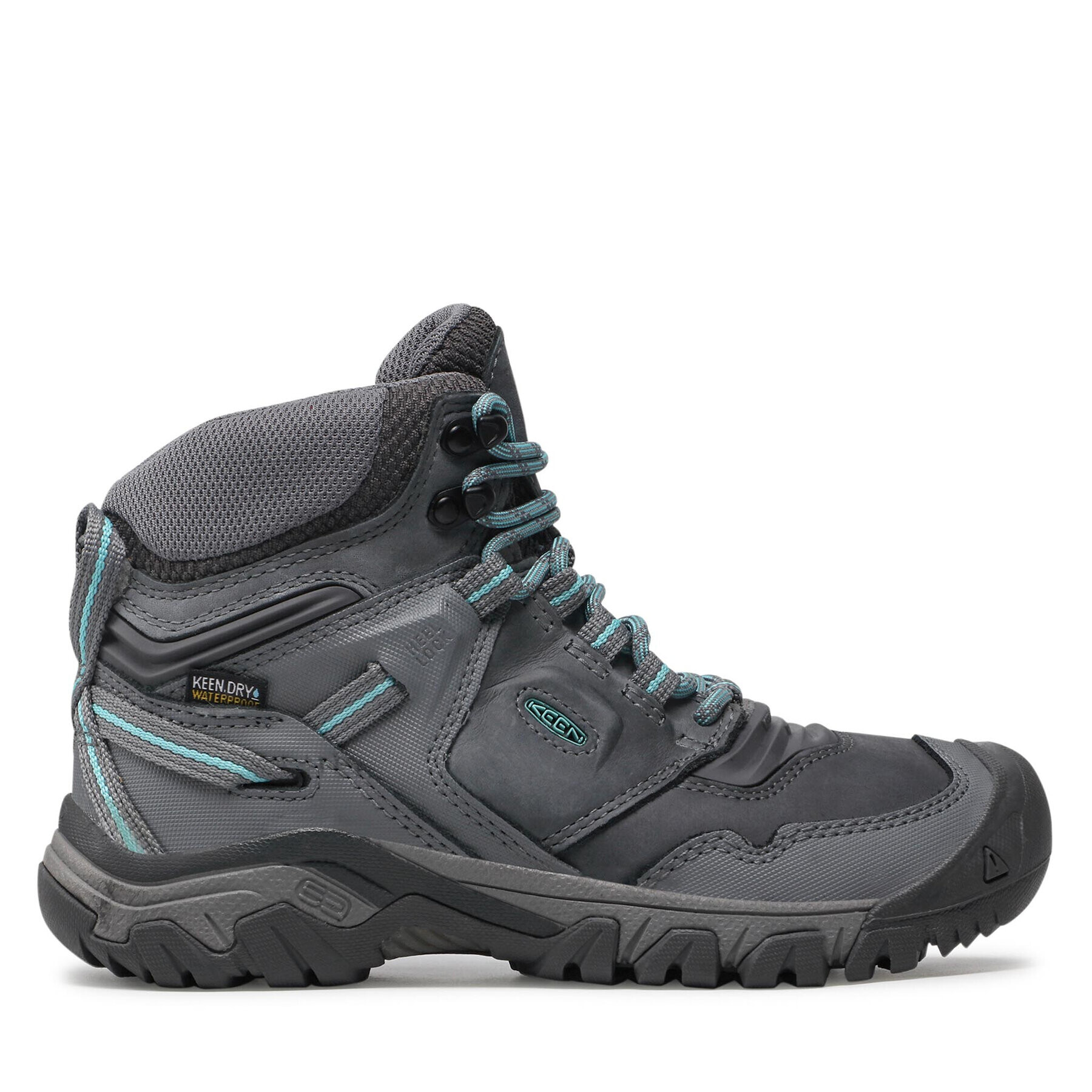 Keen Trekking čevlji Ridge Flex Mid Wp W 1026085 Siva - Pepit.si