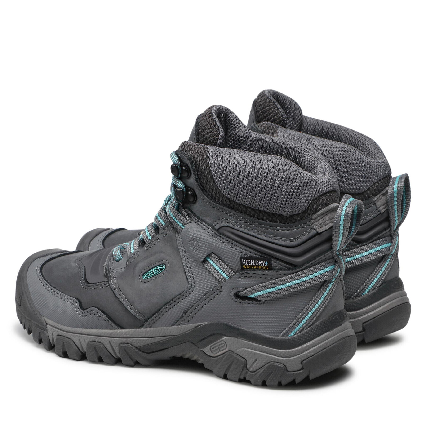 Keen Trekking čevlji Ridge Flex Mid Wp W 1026085 Siva - Pepit.si