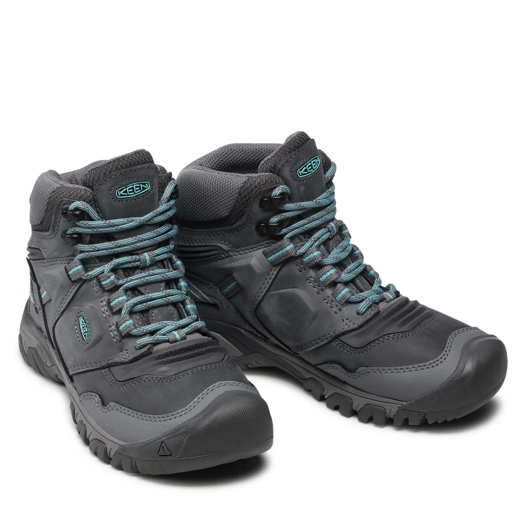 Keen Trekking čevlji Ridge Flex Mid Wp W 1026085 Siva - Pepit.si