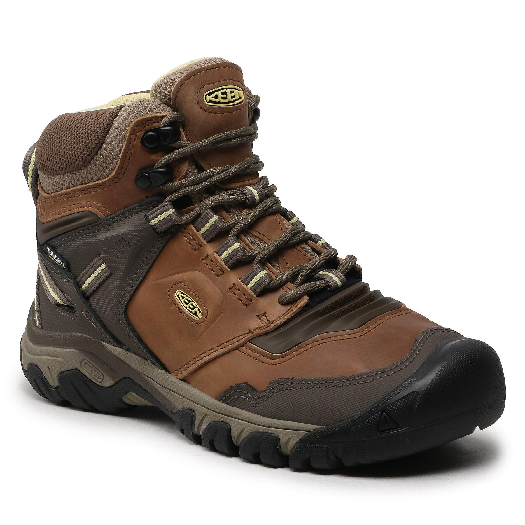 Keen Trekking čevlji Ridge Flex Mid Wp W 1026616 Rjava - Pepit.si