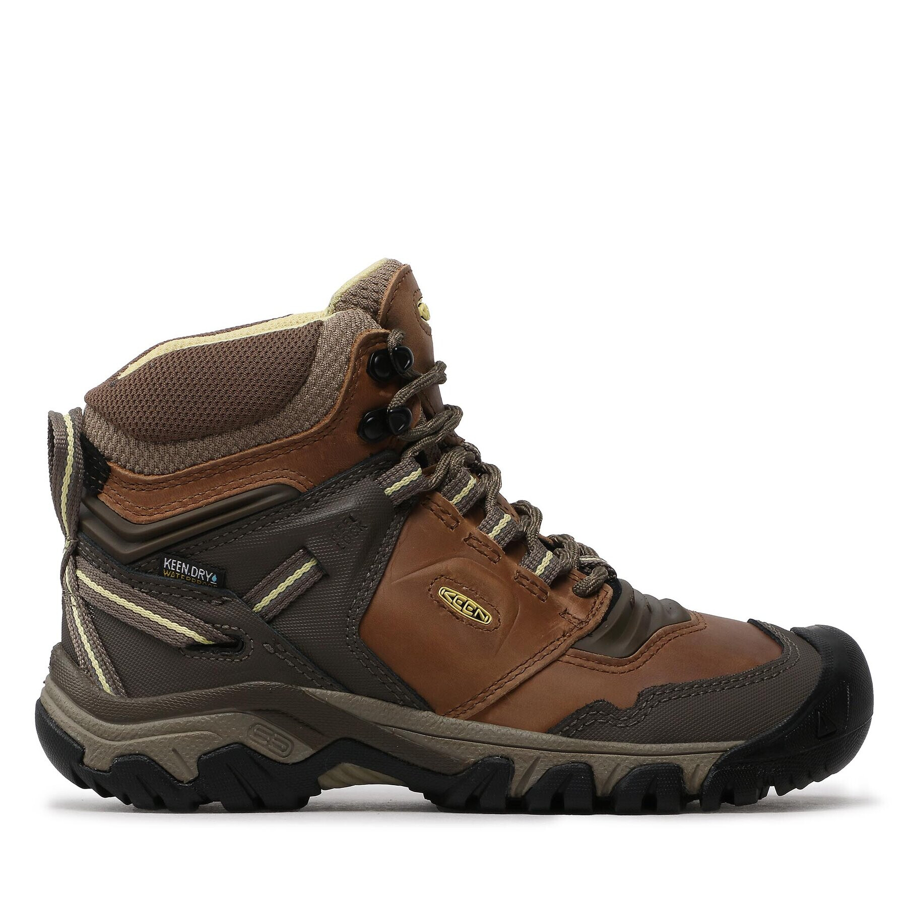 Keen Trekking čevlji Ridge Flex Mid Wp W 1026616 Rjava - Pepit.si