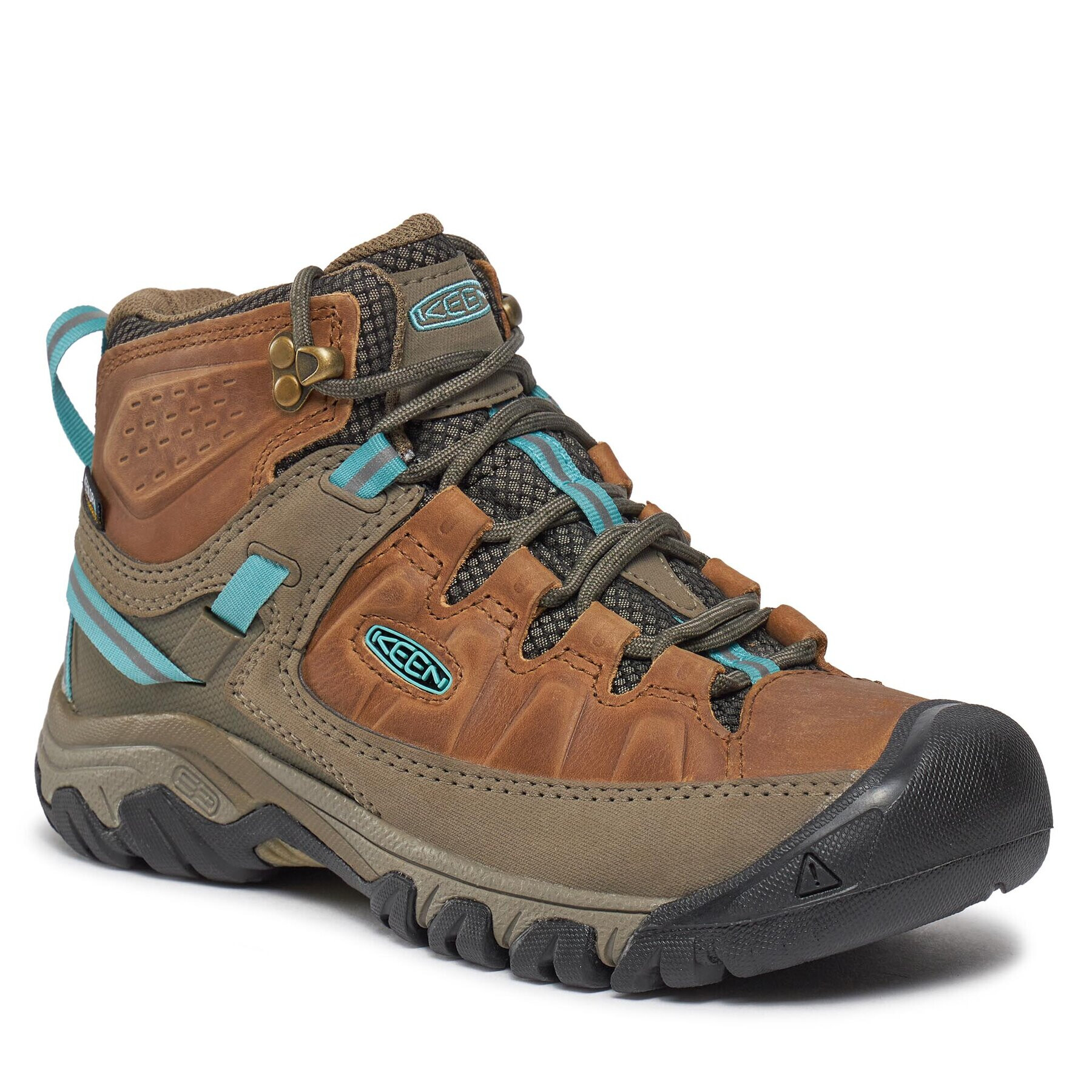 Keen Trekking čevlji Targhee III Mid Wp 1026333-10 Rjava - Pepit.si