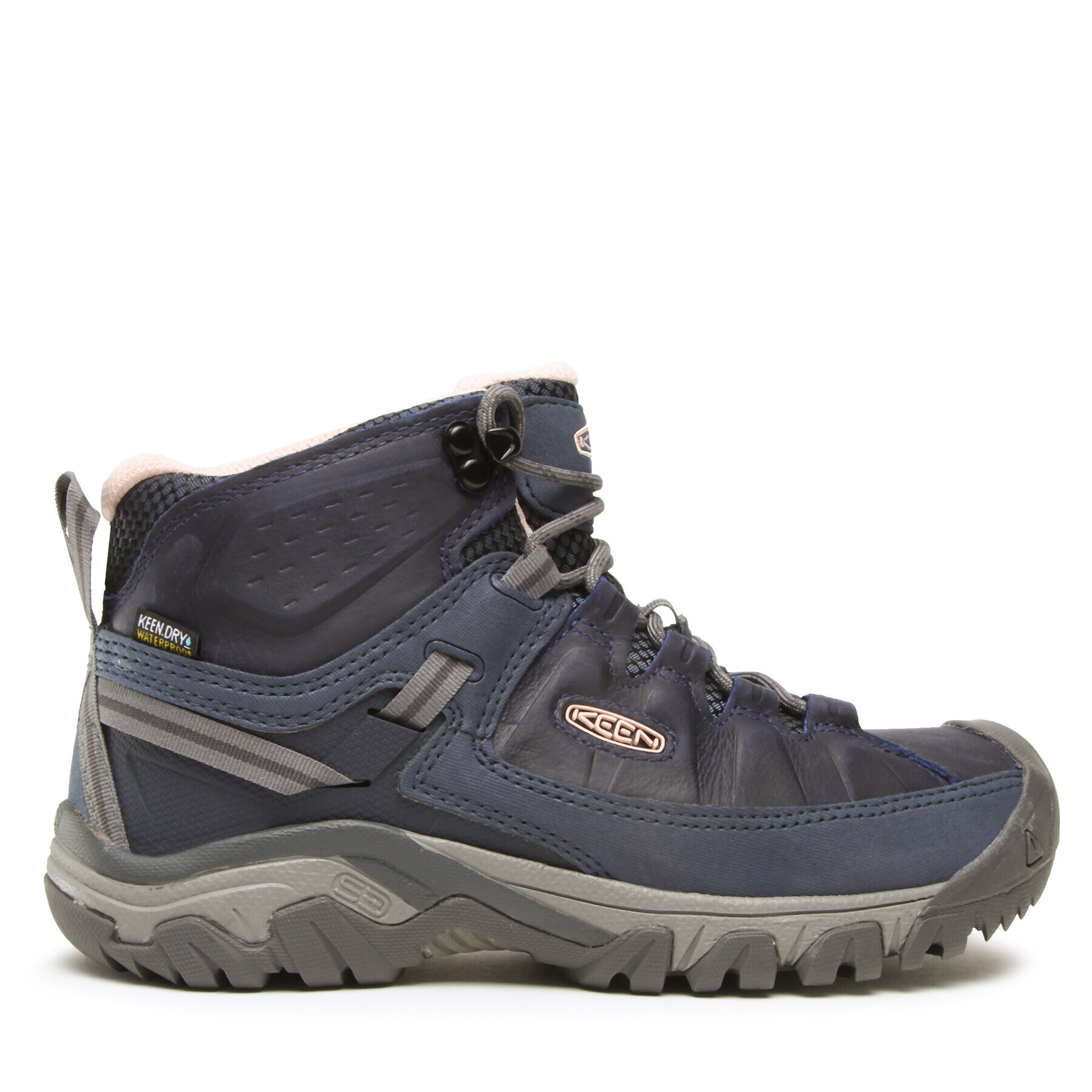 Keen Trekking čevlji Targhee III Mid Wp Women 1026863 Mornarsko modra - Pepit.si