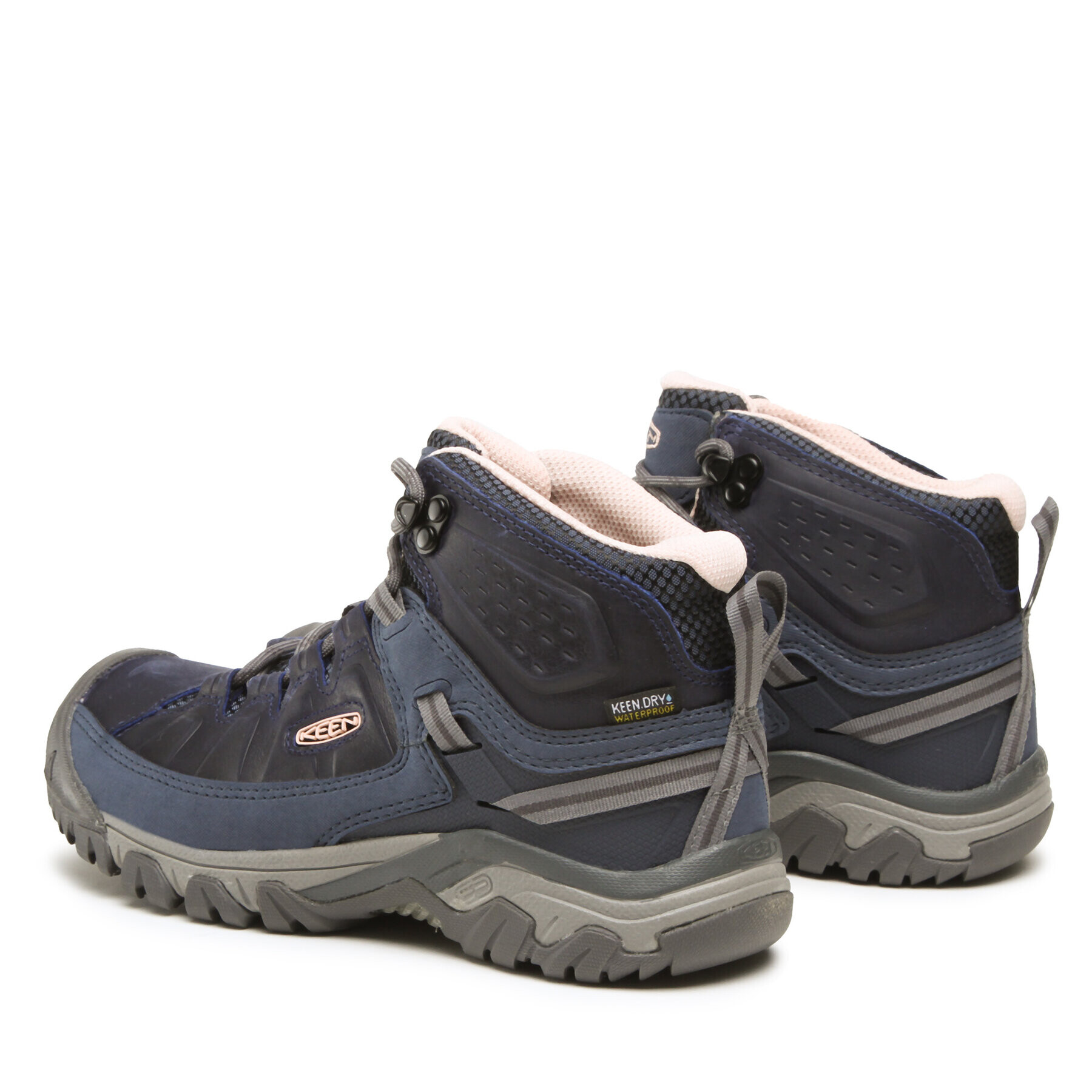 Keen Trekking čevlji Targhee III Mid Wp Women 1026863 Mornarsko modra - Pepit.si