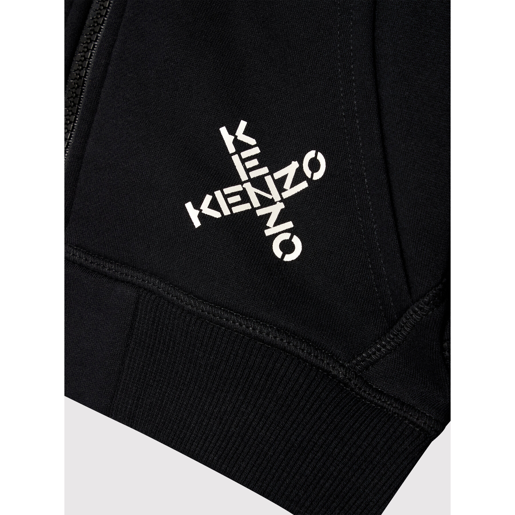 Kenzo Kids Jopa K25129 Črna Regular Fit - Pepit.si