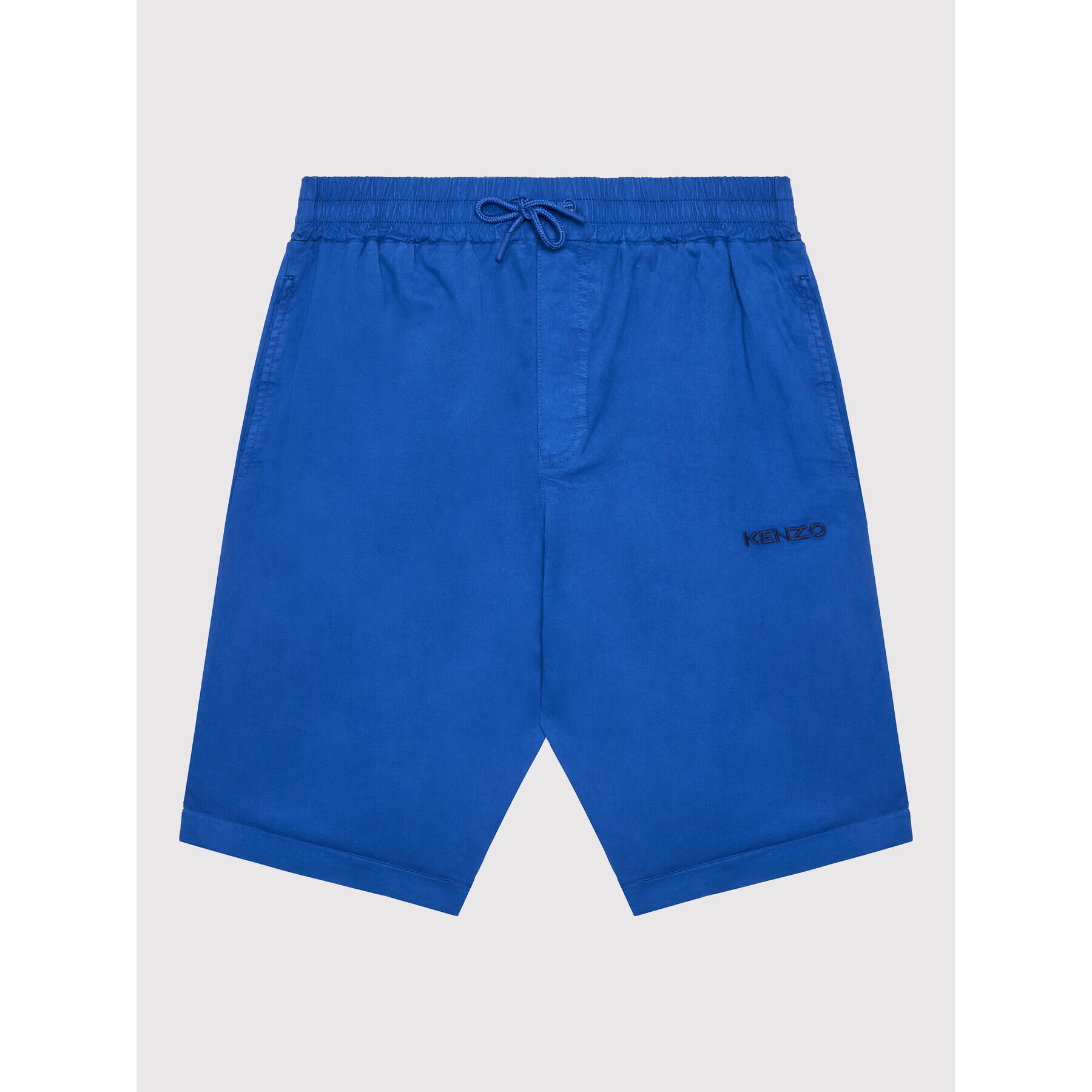 Kenzo Kids Kratke hlače iz tkanine K24230 S Modra Regular Fit - Pepit.si