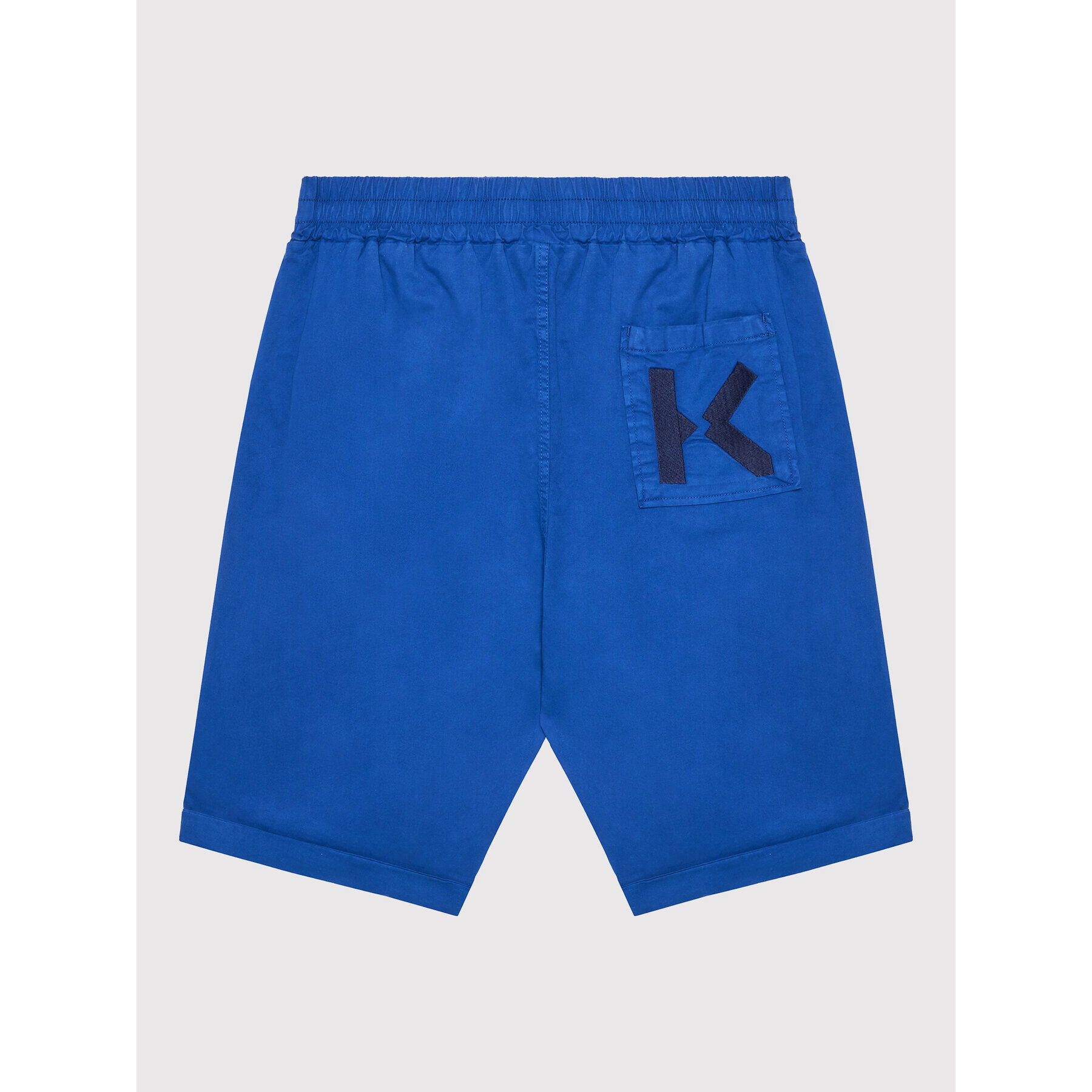 Kenzo Kids Kratke hlače iz tkanine K24230 S Modra Regular Fit - Pepit.si