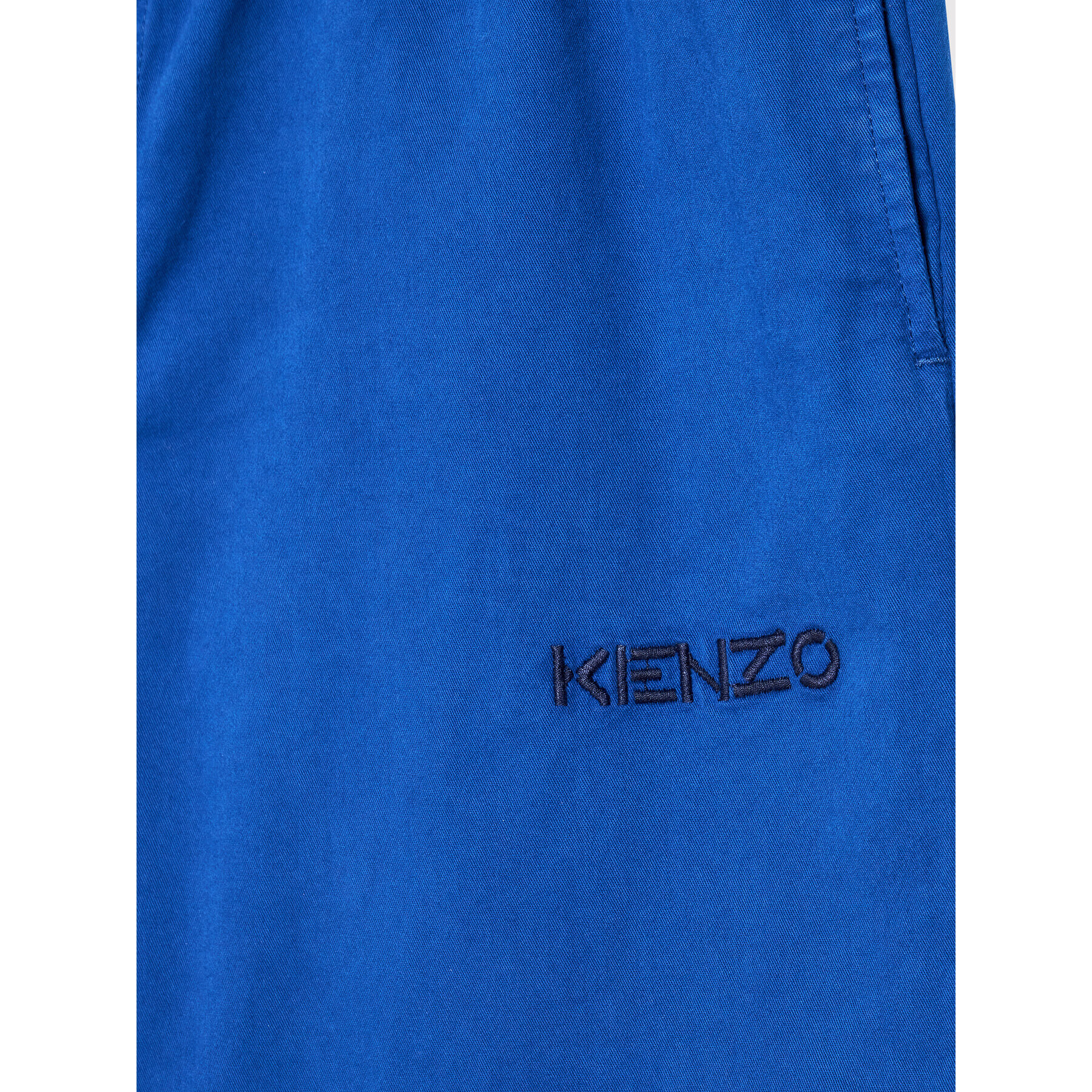 Kenzo Kids Kratke hlače iz tkanine K24230 S Modra Regular Fit - Pepit.si