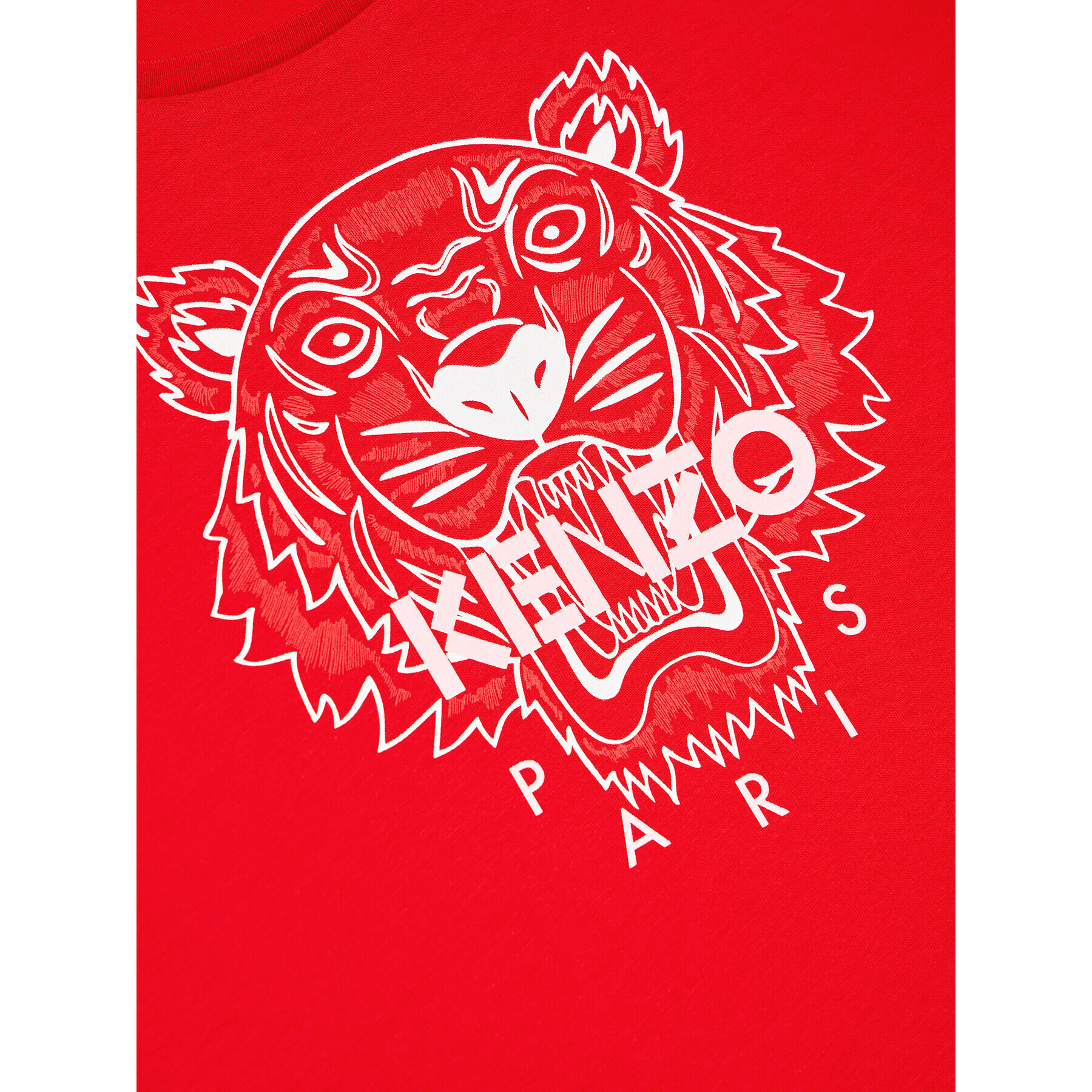 Kenzo Kids Majica K15086 S Rdeča Regular Fit - Pepit.si