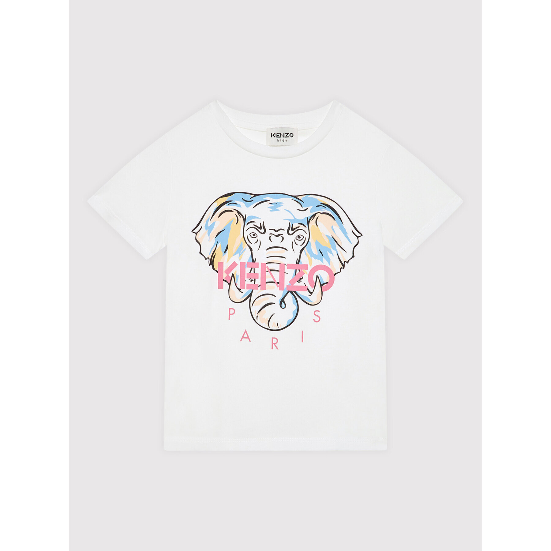 Kenzo Kids Majica K15479 Bela Regular Fit - Pepit.si