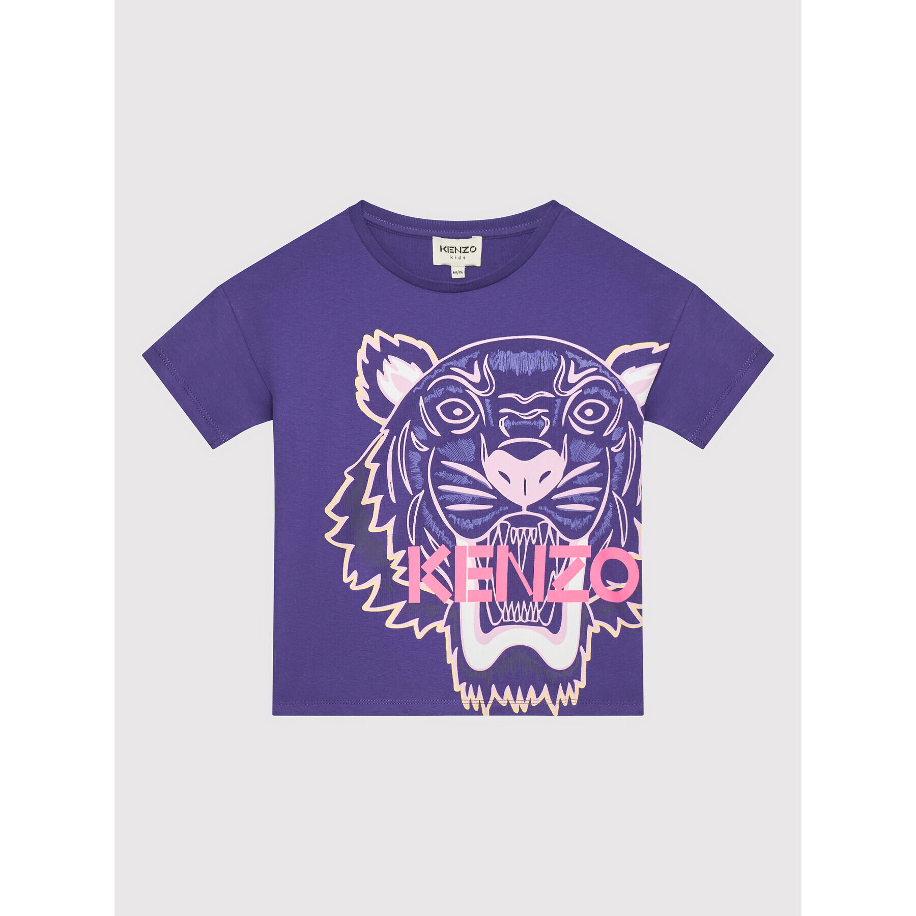 Kenzo Kids Majica K15550 M Vijolična Regular Fit - Pepit.si