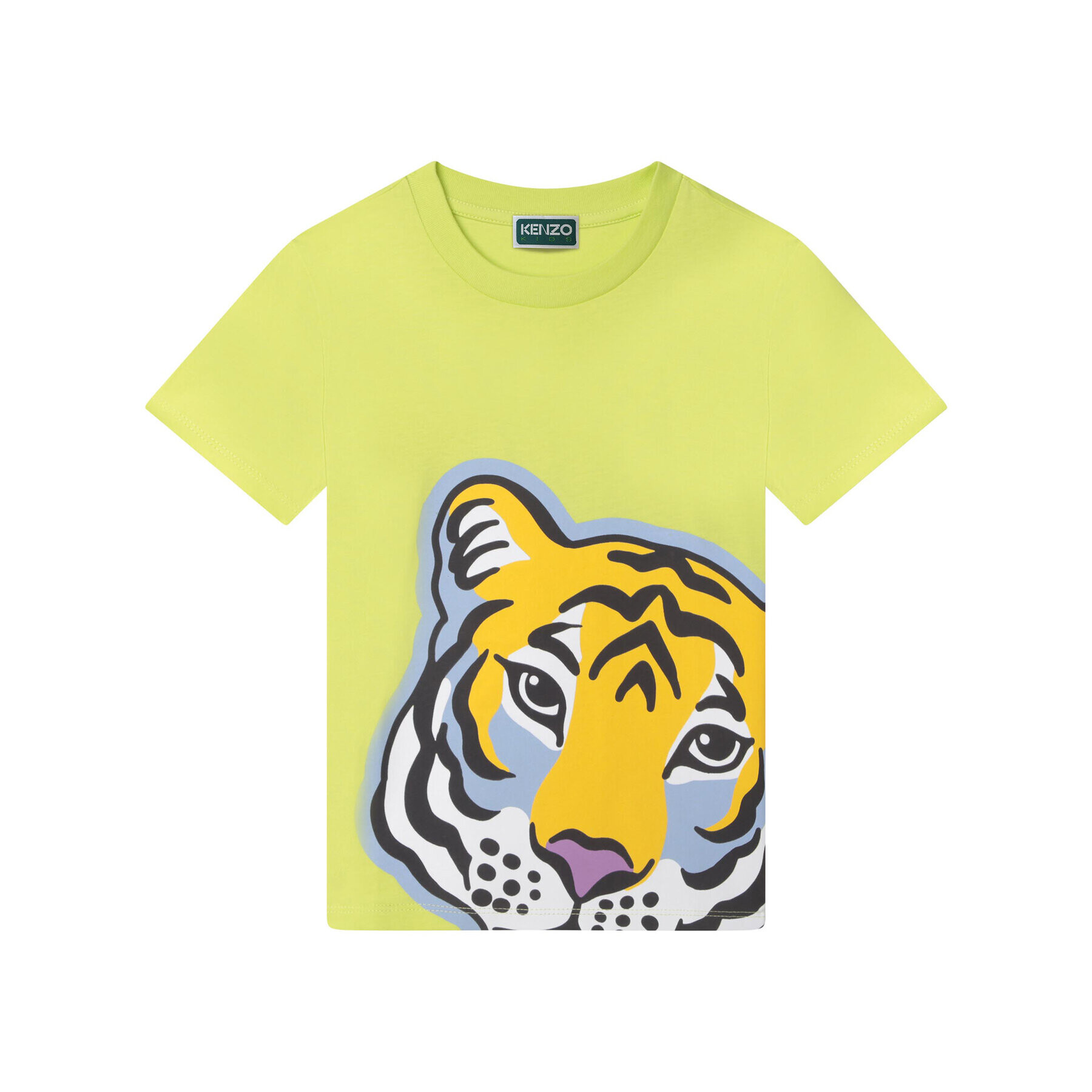 Kenzo Kids Majica K25788 M Rumena Regular Fit - Pepit.si