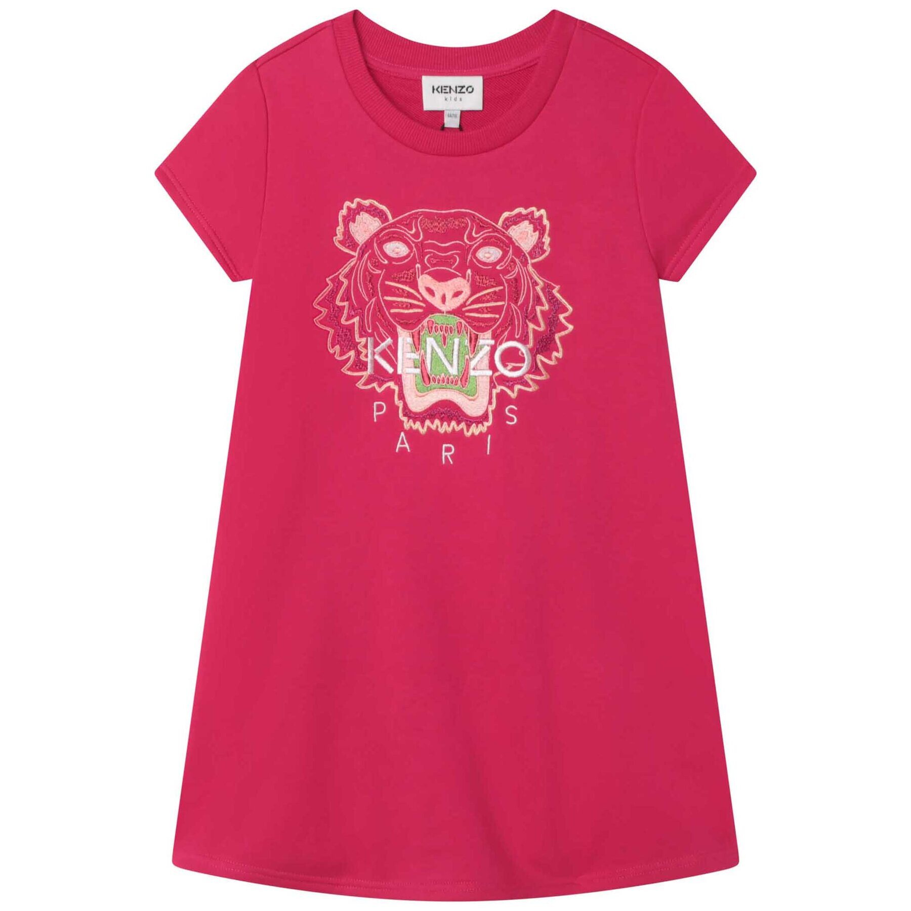 Kenzo Kids Vsakodnevna obleka K12289 M Roza Regular Fit - Pepit.si