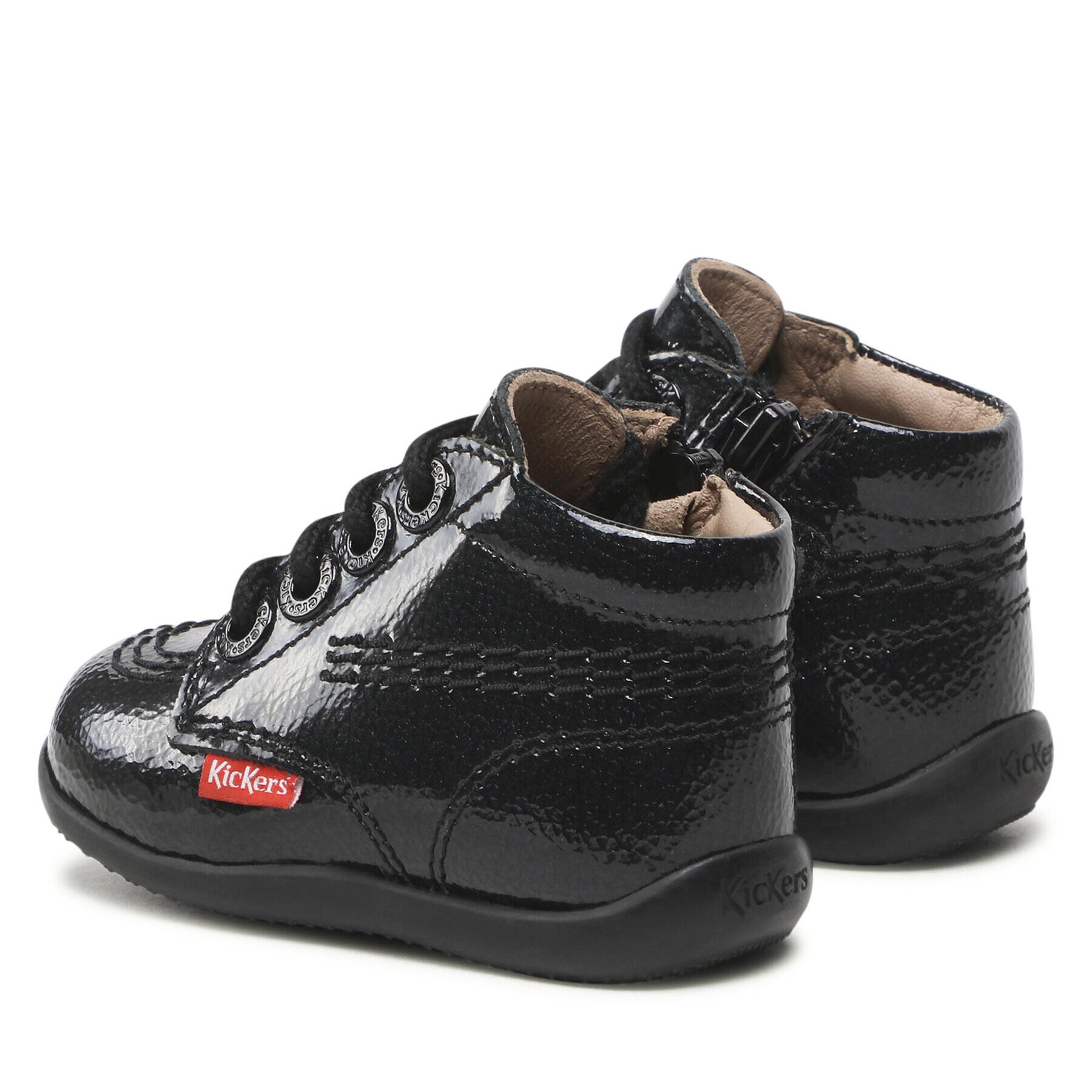 Kickers Gležnjarji Billista Zip 742760-10 M Črna - Pepit.si