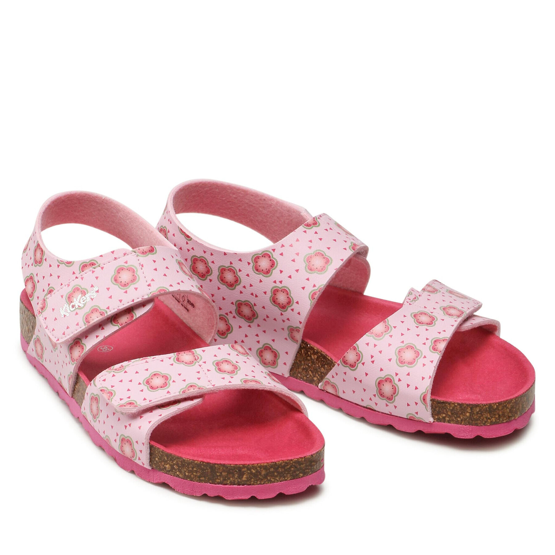 Kickers Sandali Summerkro 895450-10 S Roza - Pepit.si