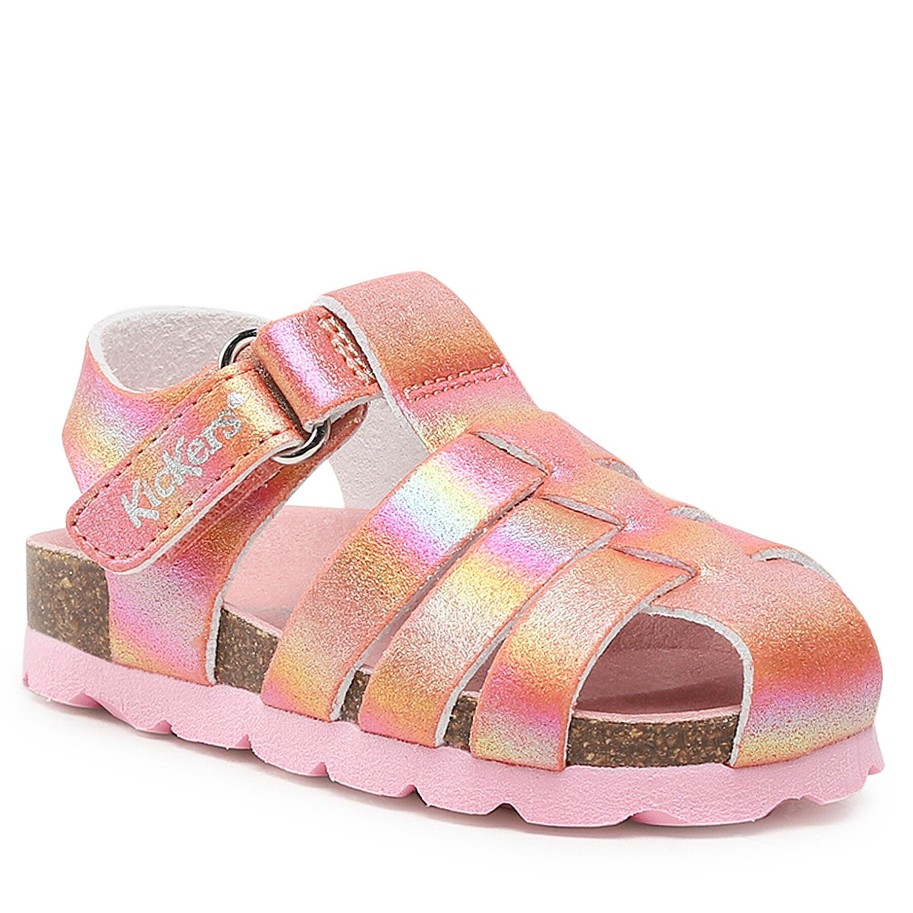 Kickers Sandali Summertan 860998-10 Roza - Pepit.si