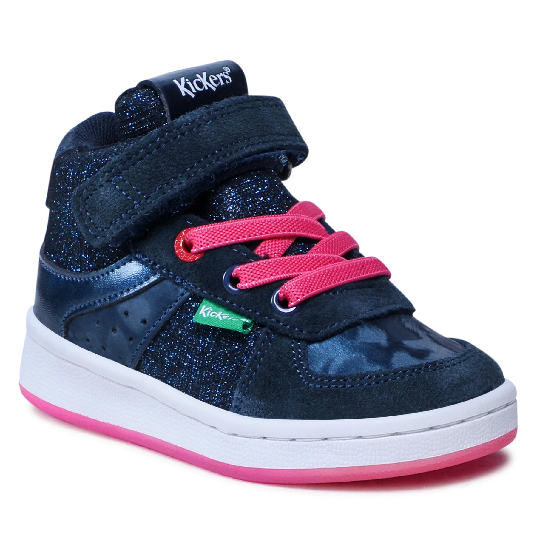 Kickers Superge Bilbon Bb Mid 664562-10 M Mornarsko modra - Pepit.si