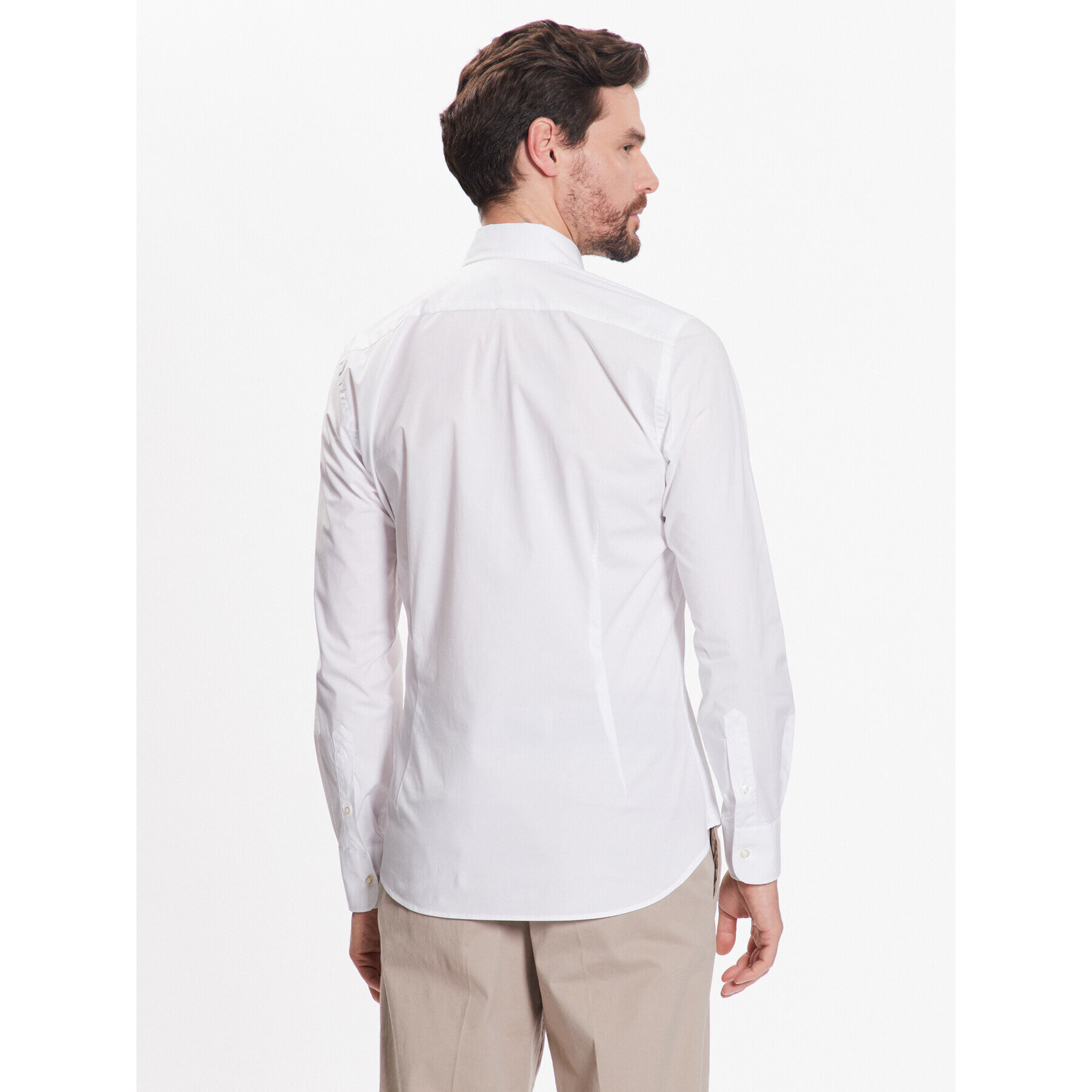 La Martina Srajca VMC002 PP483 Bela Slim Fit - Pepit.si