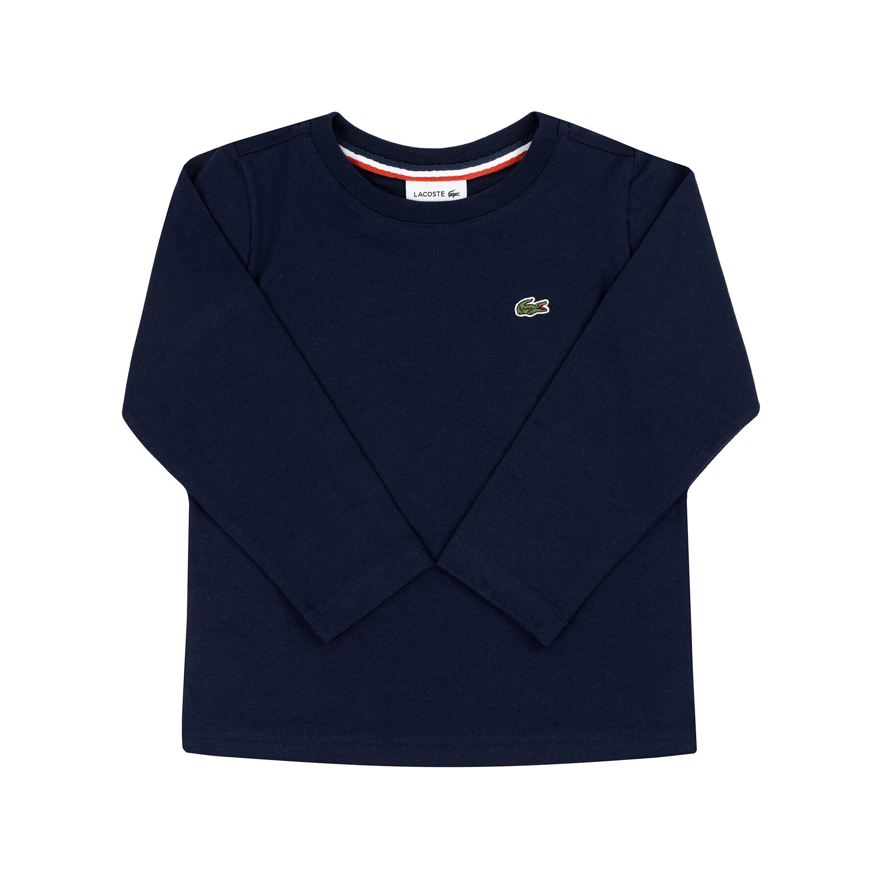 Lacoste Bluza TJ2093 Mornarsko modra Regular Fit - Pepit.si