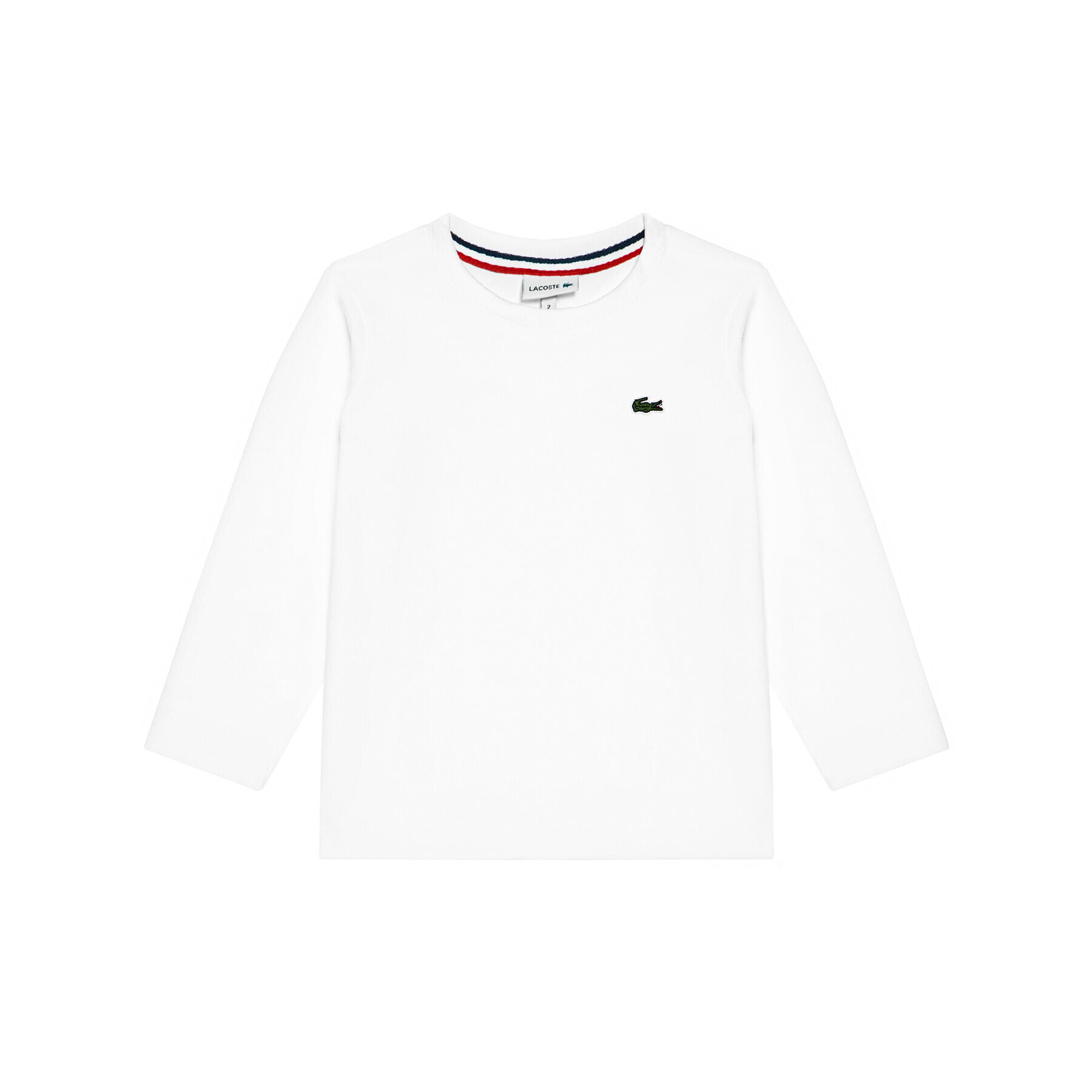 Lacoste Bluza Unisex TJ2093 Bela Regular Fit - Pepit.si