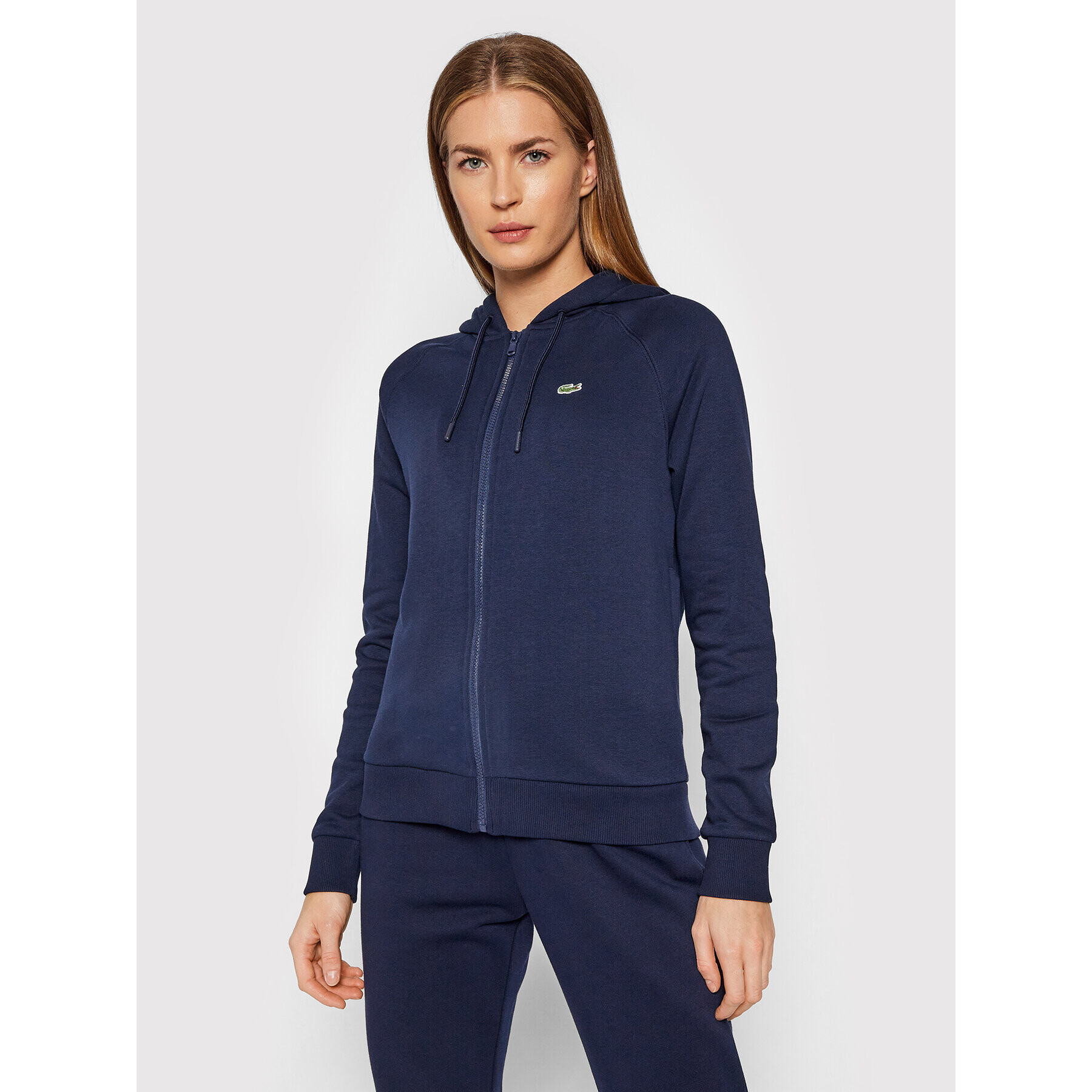 Lacoste Jopa SF7090 Mornarsko modra Regular Fit - Pepit.si