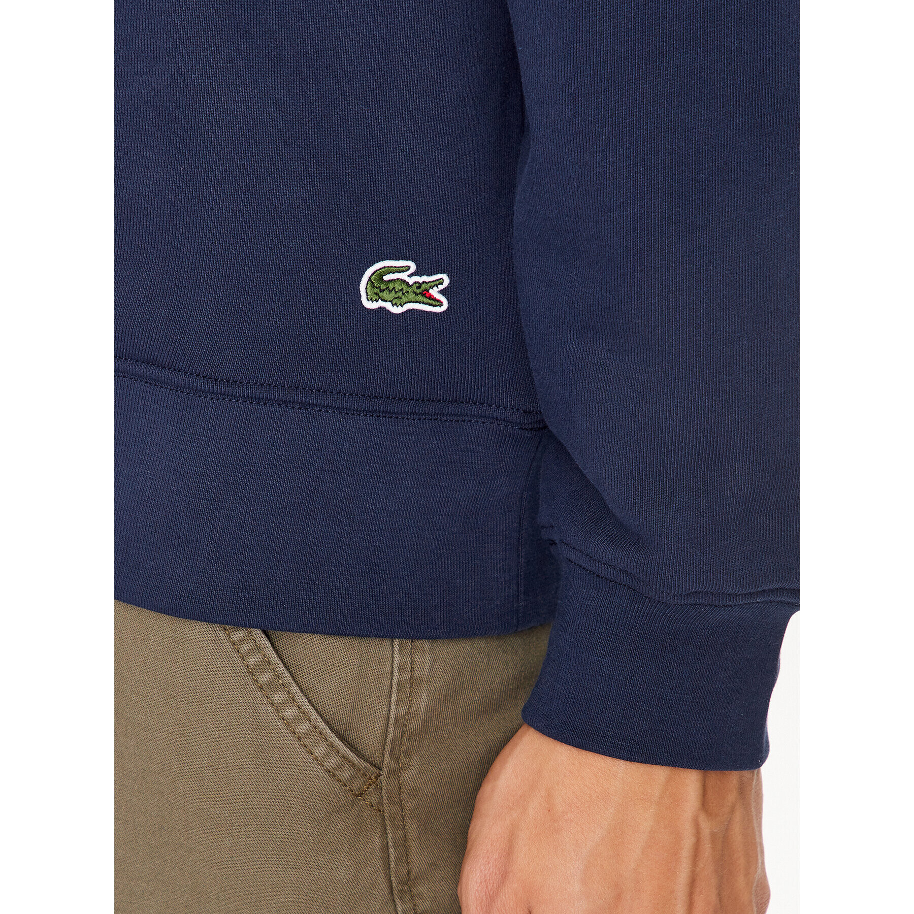 Lacoste Jopa SH1281 Mornarsko modra Regular Fit - Pepit.si