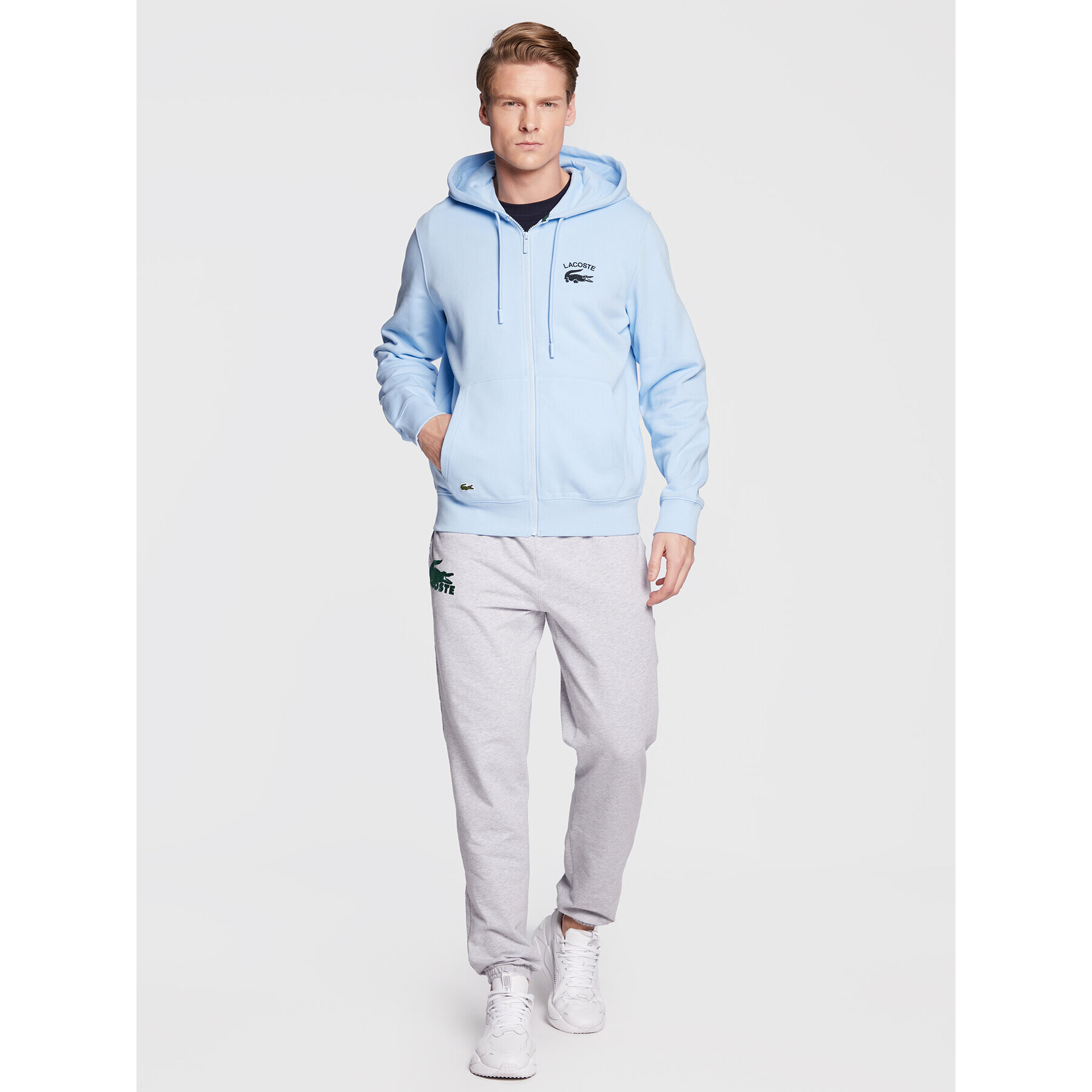 Lacoste Jopa SH2481 Modra Regular Fit - Pepit.si