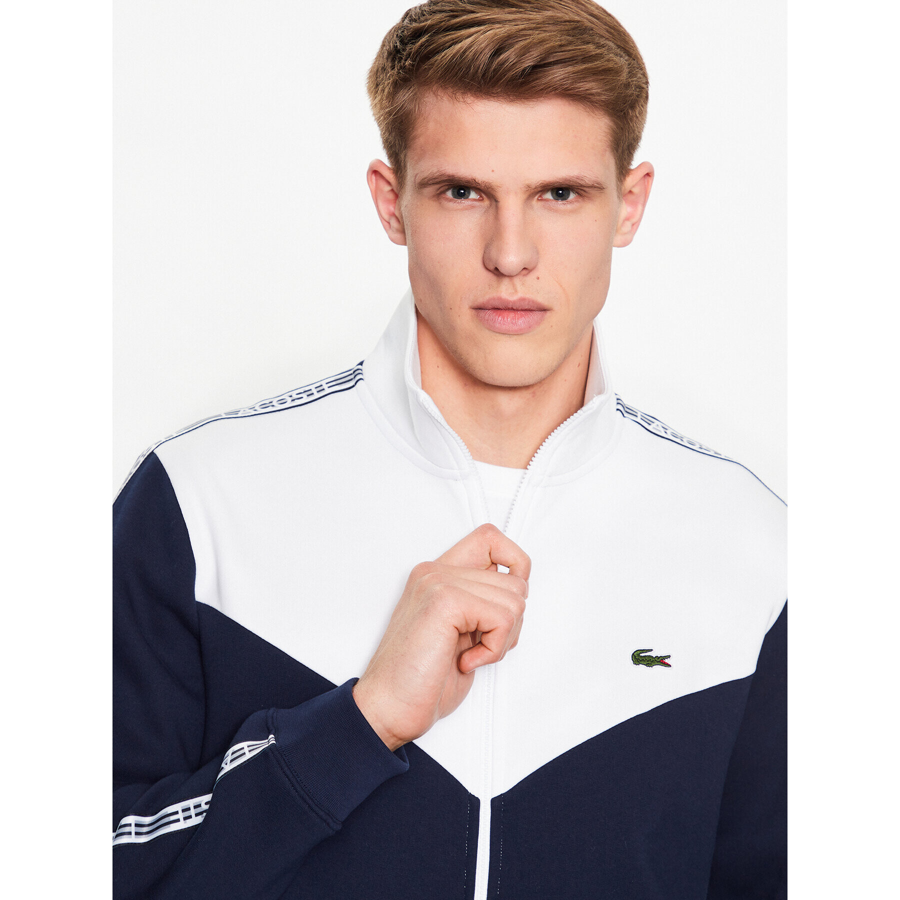 Lacoste Jopa SH5808 Mornarsko modra Regular Fit - Pepit.si