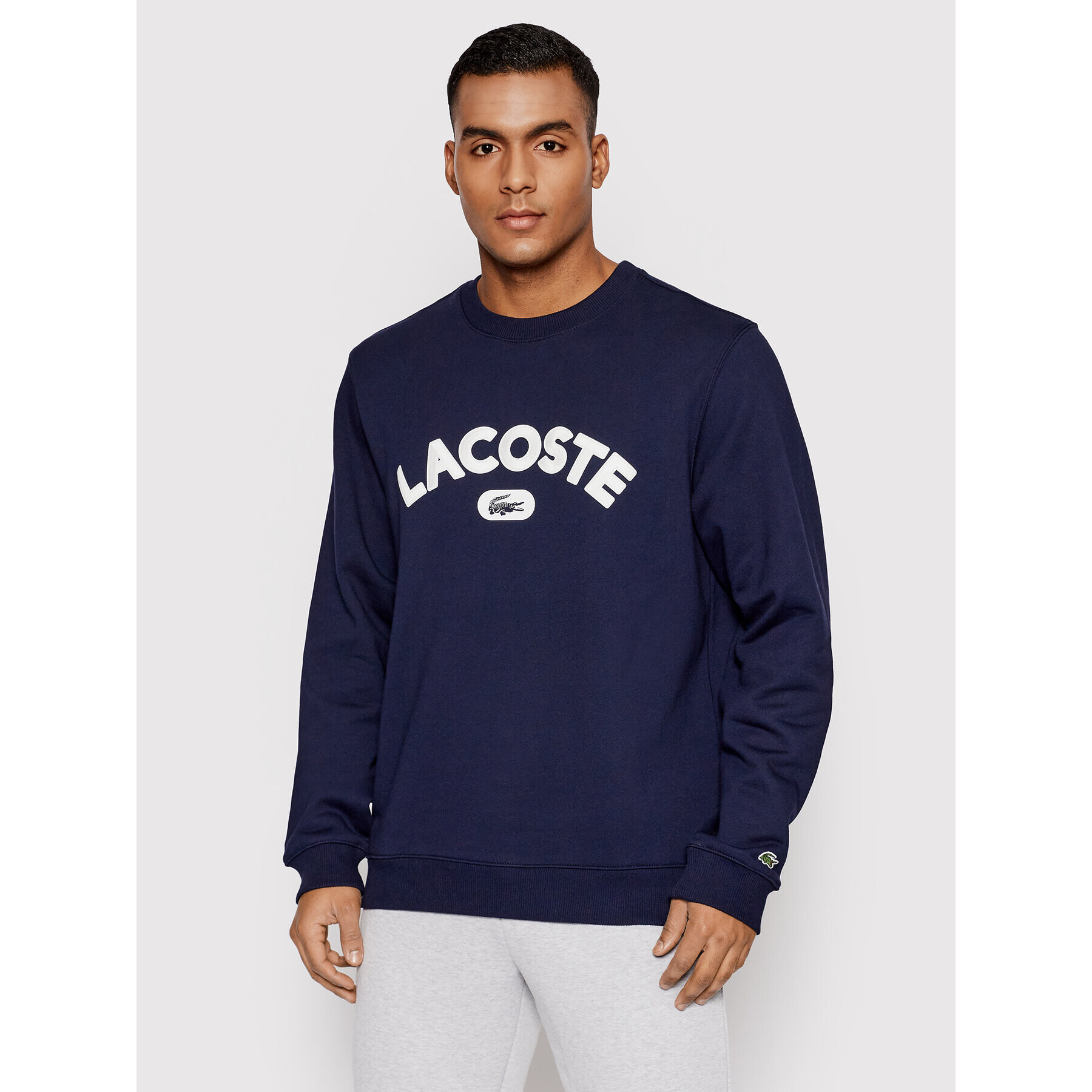 Lacoste Jopa SH6873 Mornarsko modra Regular Fit - Pepit.si