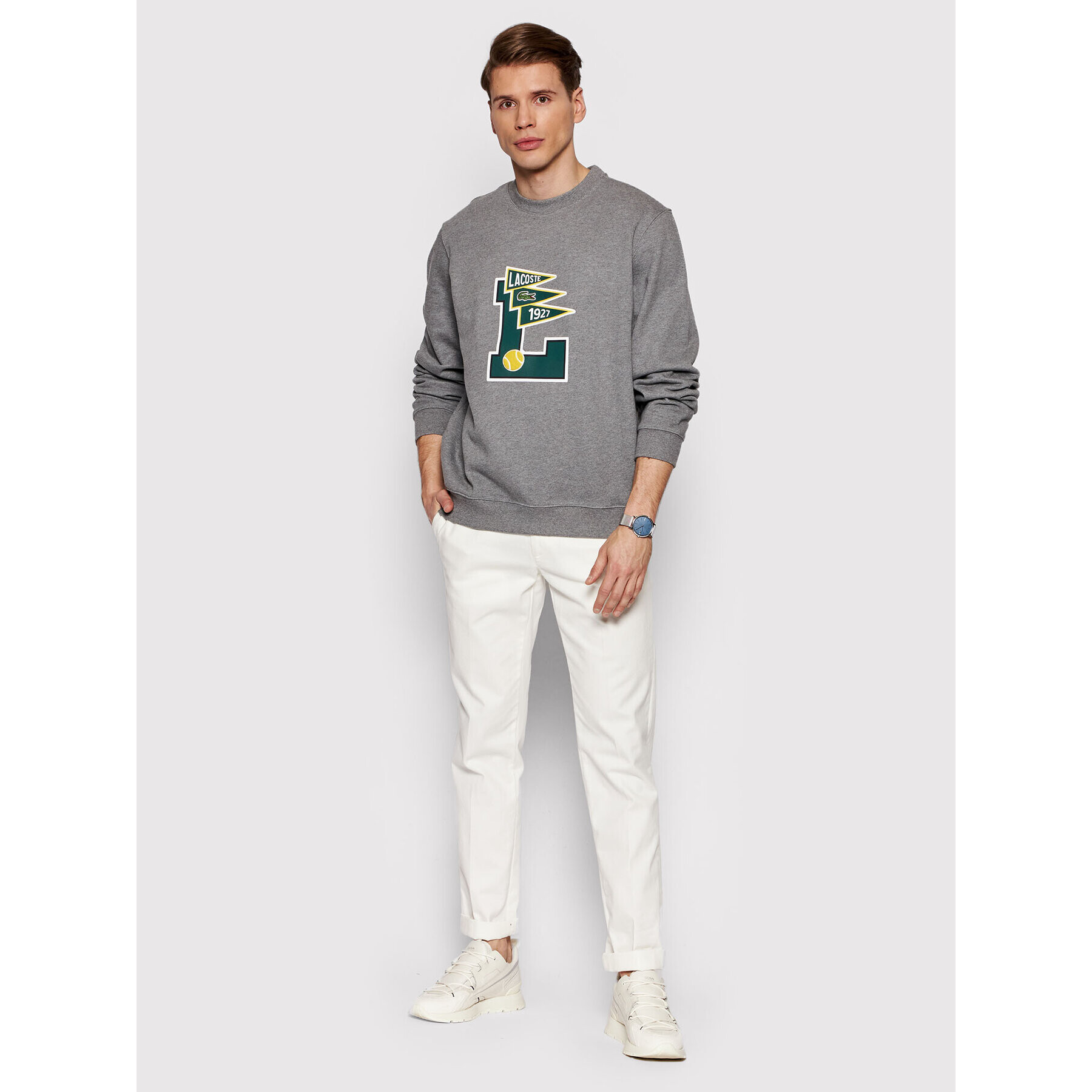 Lacoste Jopa SH7419 Siva Classic Fit - Pepit.si