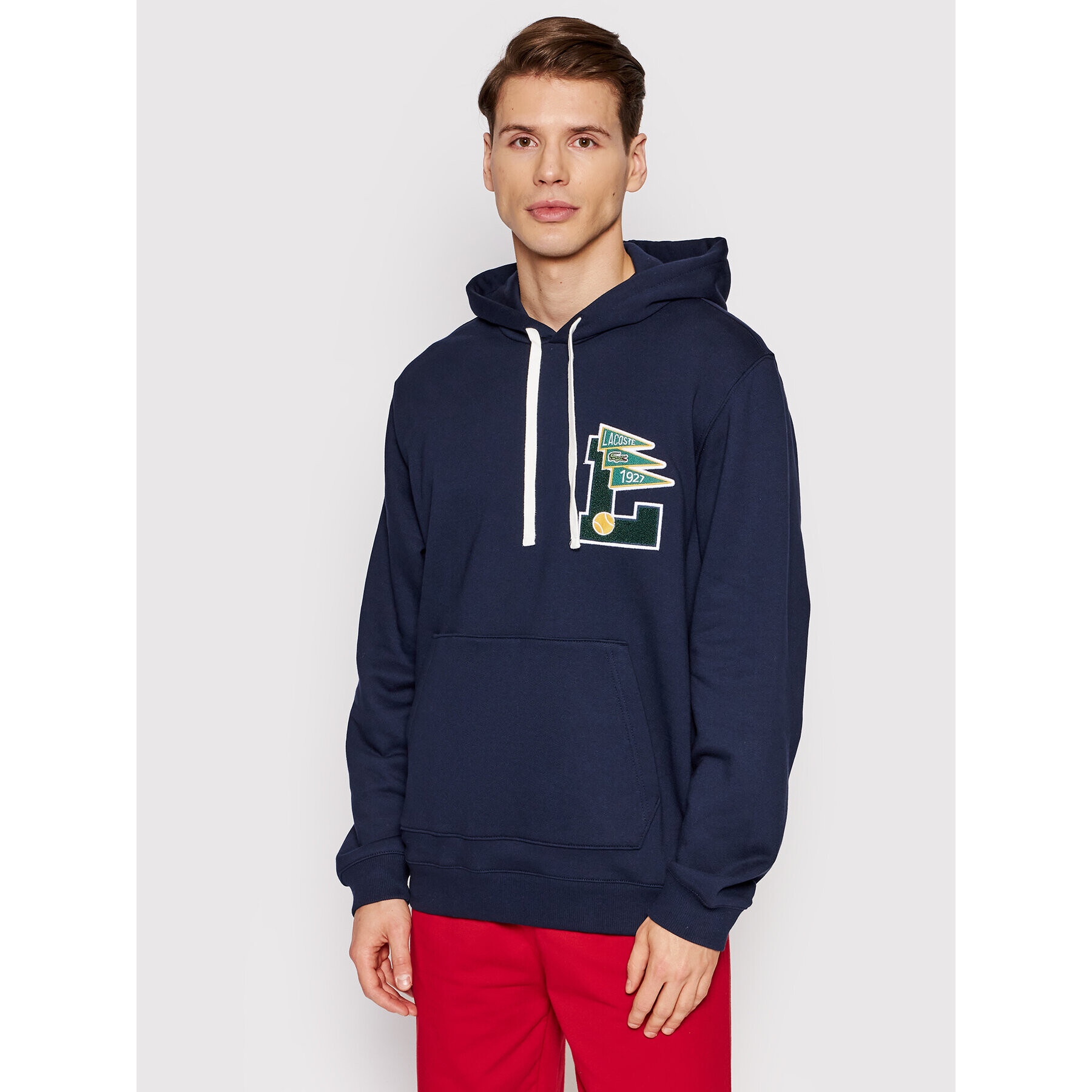 Lacoste Jopa SH7444 Mornarsko modra Regular Fit - Pepit.si