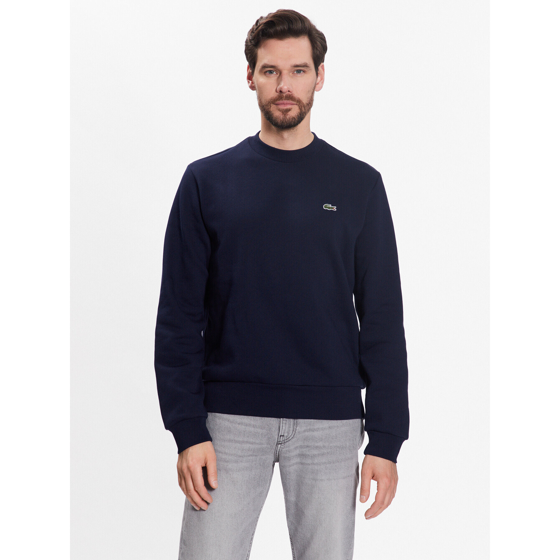 Lacoste Jopa SH9608 Mornarsko modra Regular Fit - Pepit.si