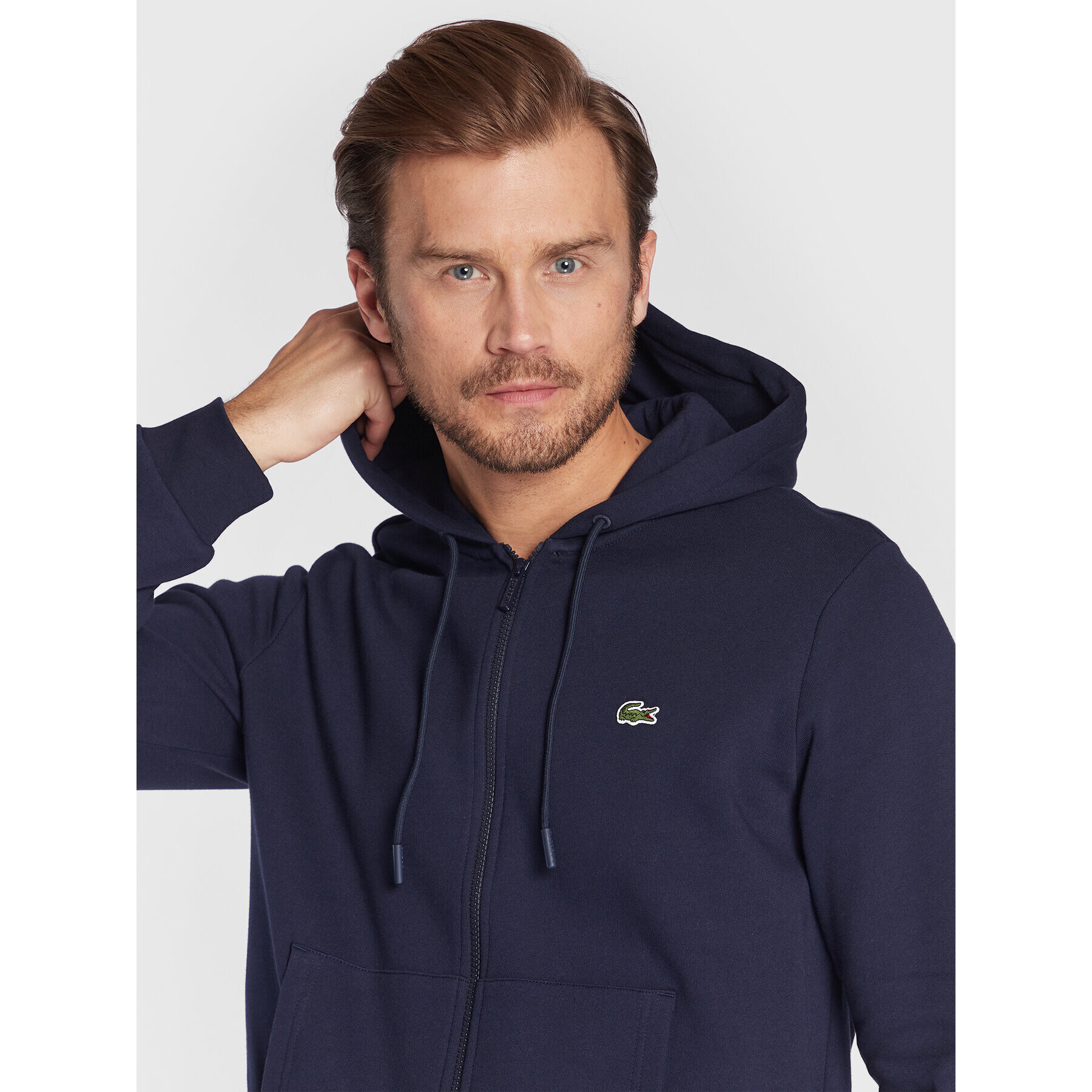 Lacoste Jopa SH9626 Mornarsko modra Regular Fit - Pepit.si