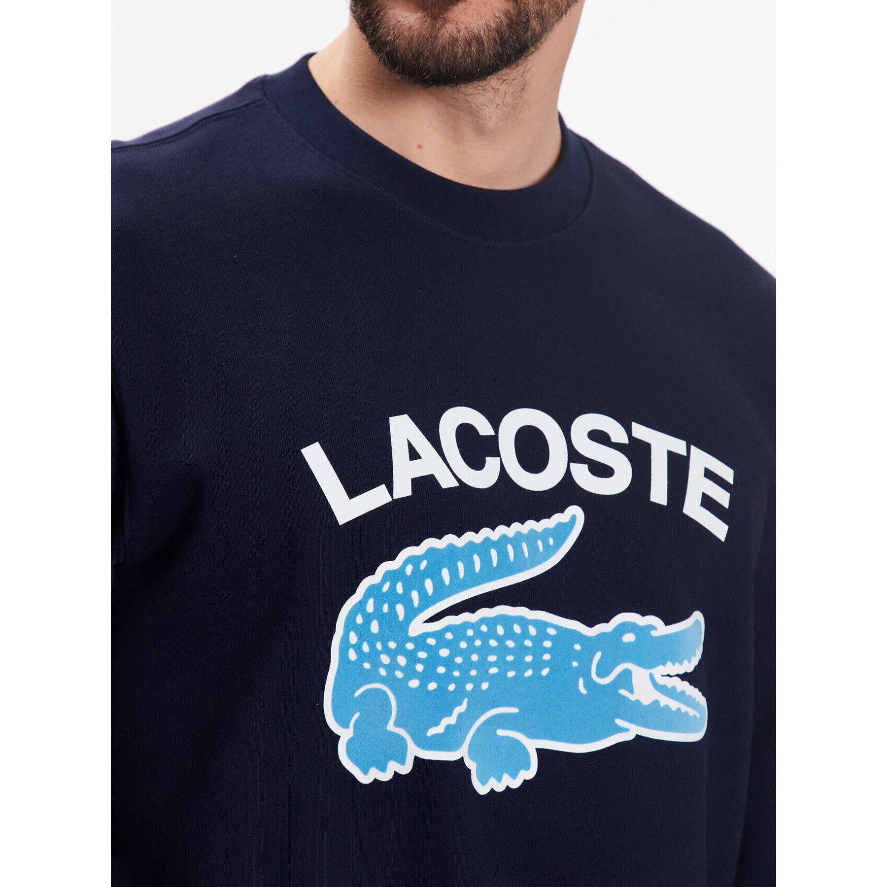 Lacoste Jopa SH9689 Mornarsko modra Regular Fit - Pepit.si