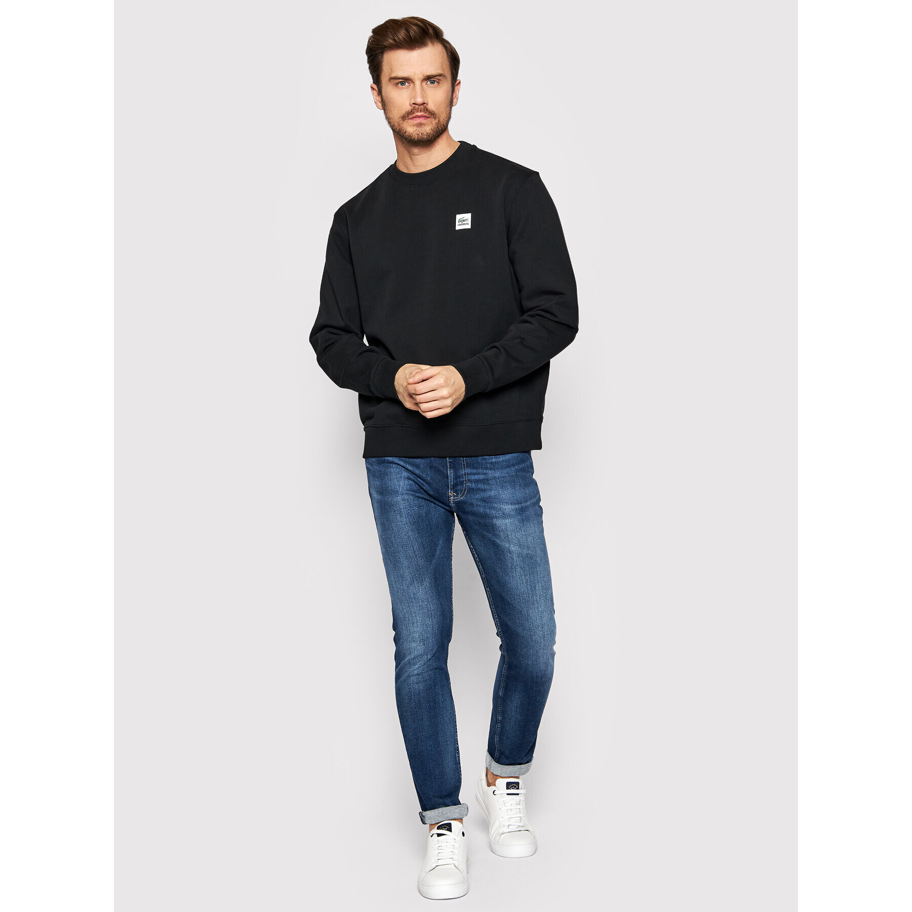 Lacoste Jopa Unisex SH9182 Črna Regular Fit - Pepit.si