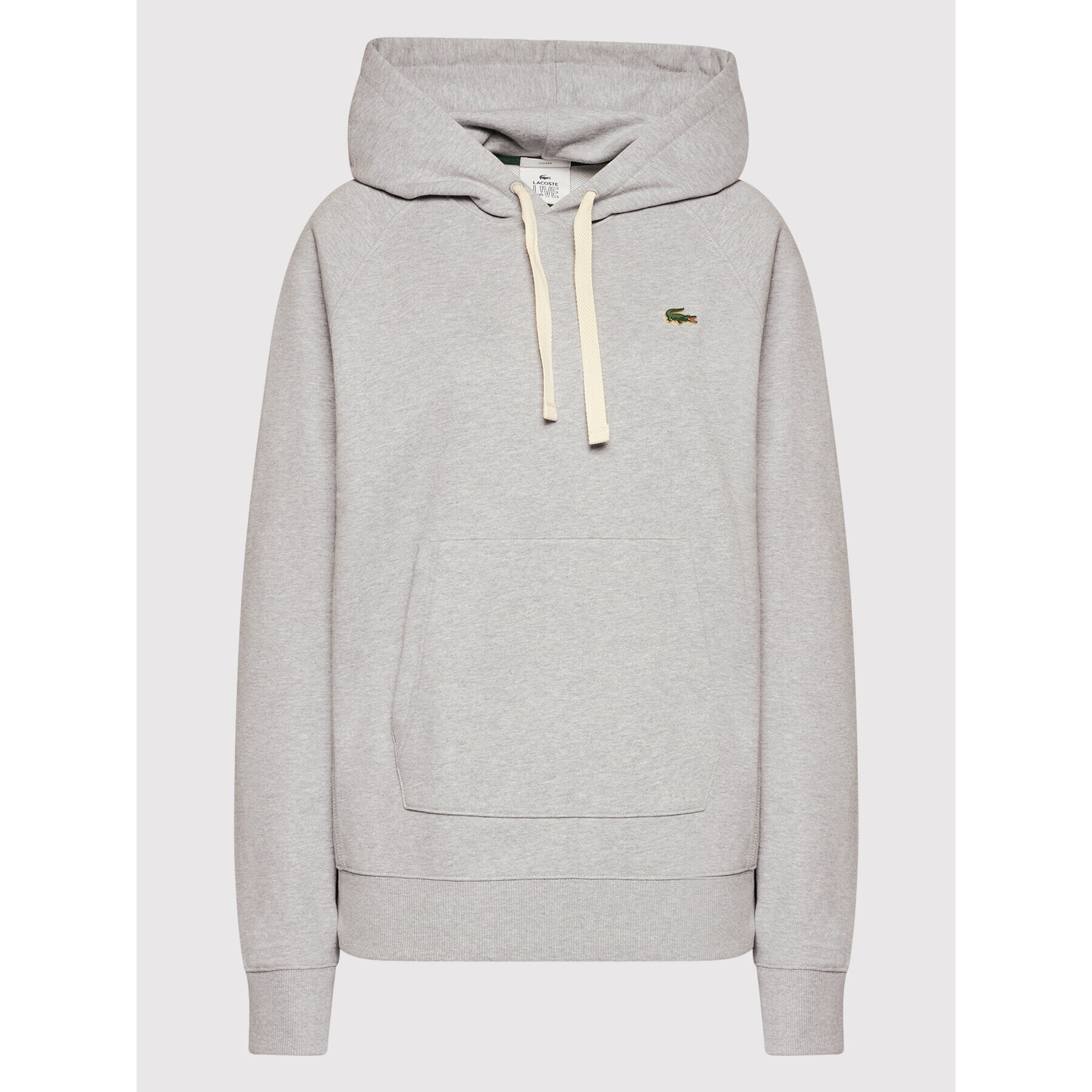 Lacoste Jopa Unisex SH9202 Siva Loose Fit - Pepit.si