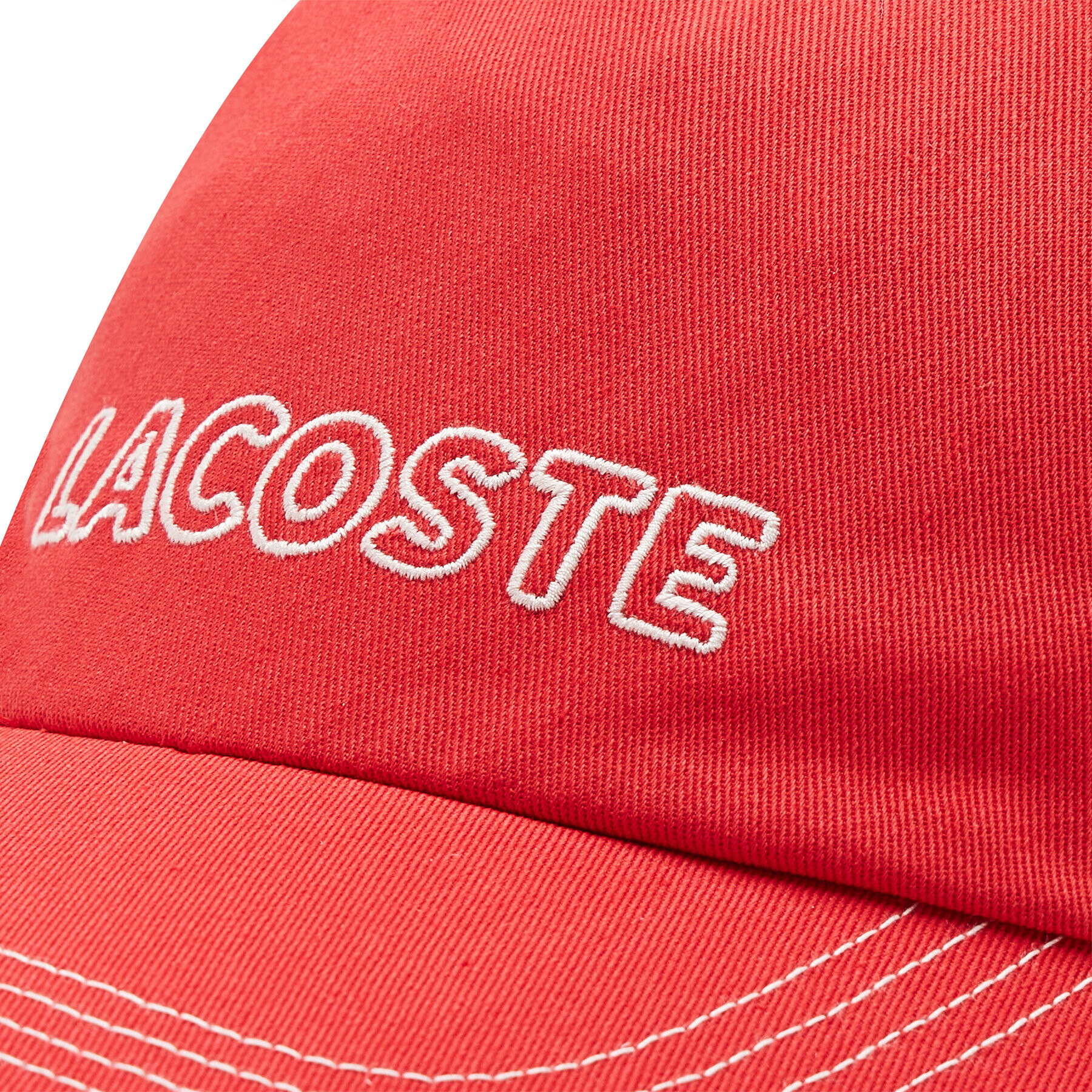 Lacoste Kapa s šiltom RK2243 Rdeča - Pepit.si