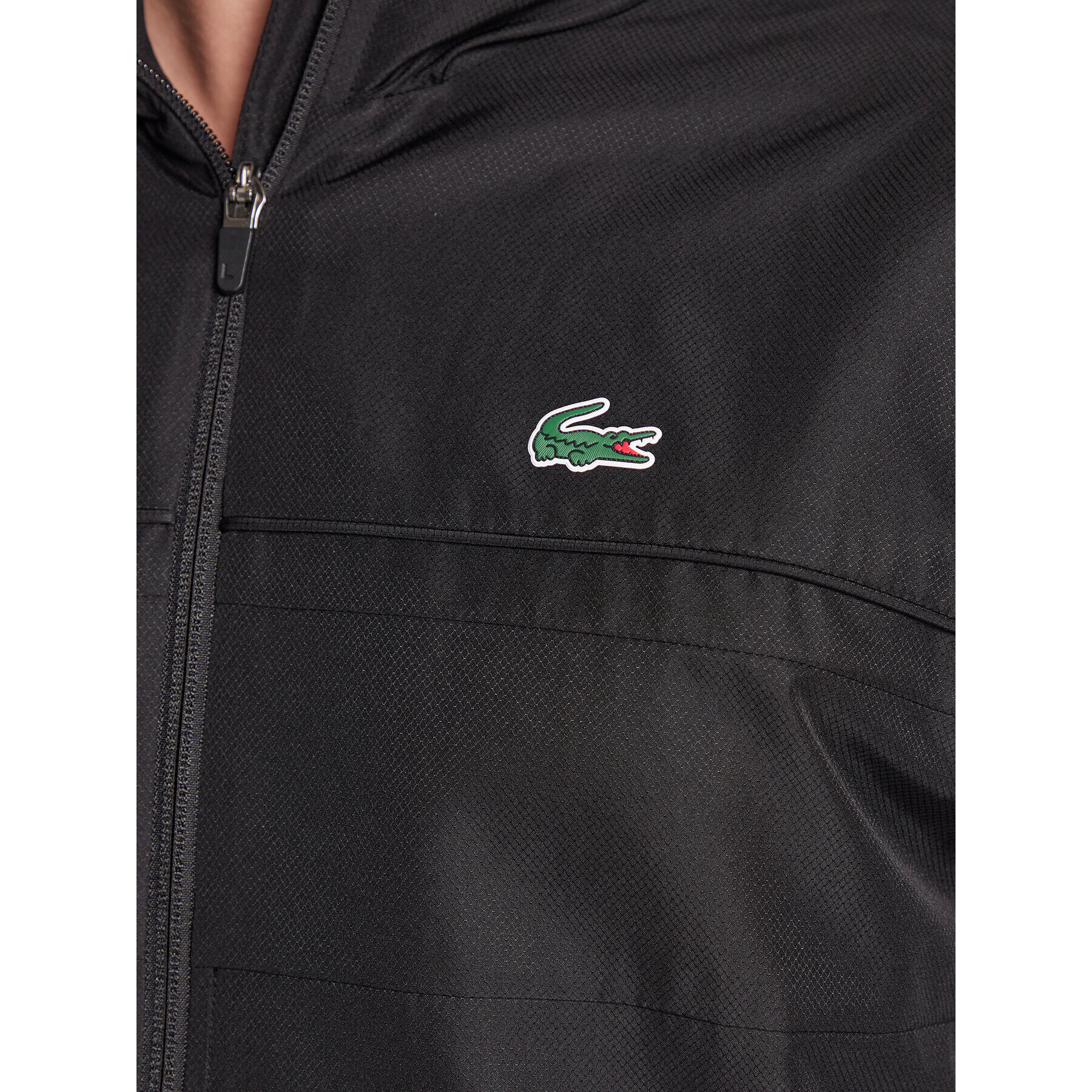 Lacoste Komplet jakna in hlače WH2661 Črna Regular Fit - Pepit.si