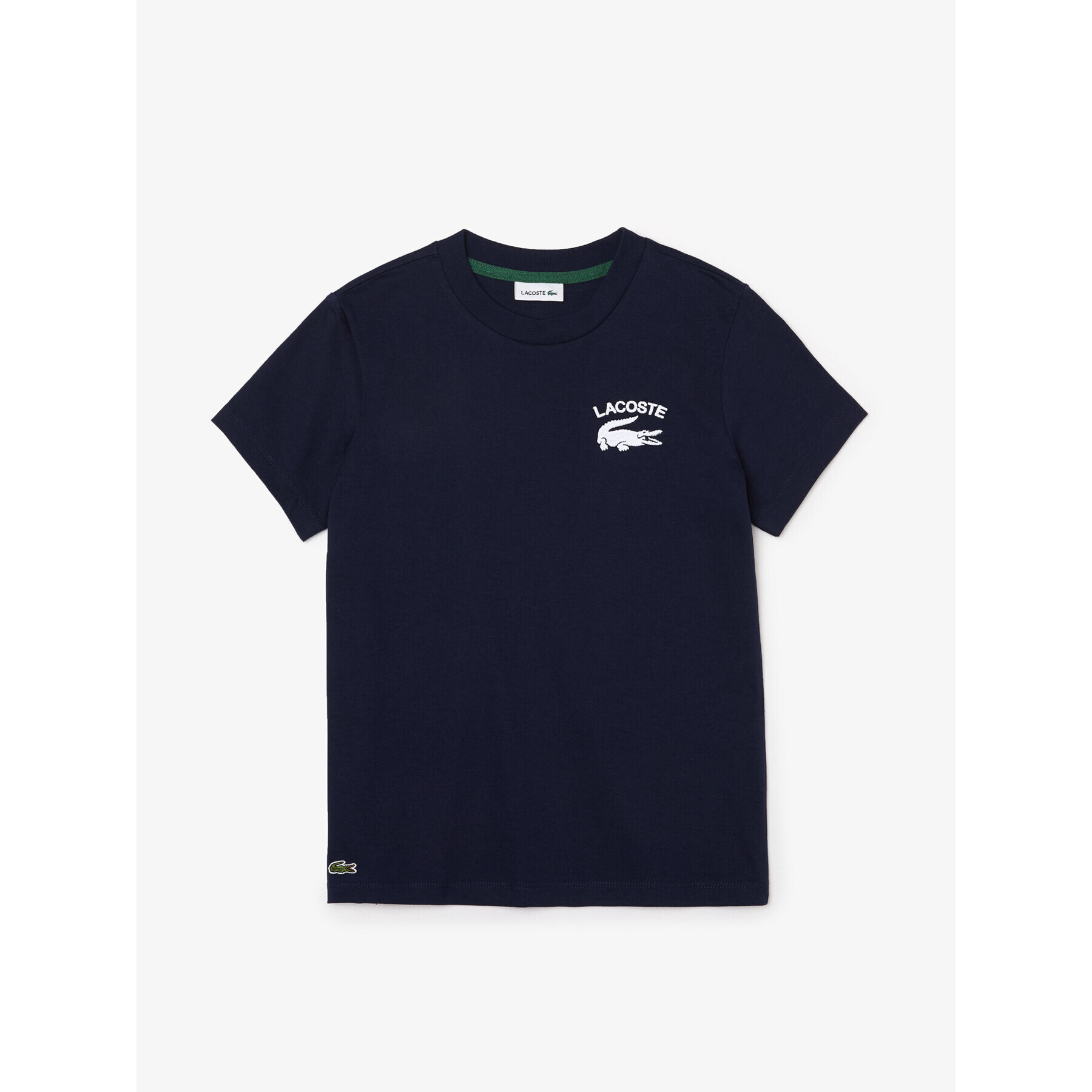 Lacoste Majica TJ0641 Bela Regular Fit - Pepit.si