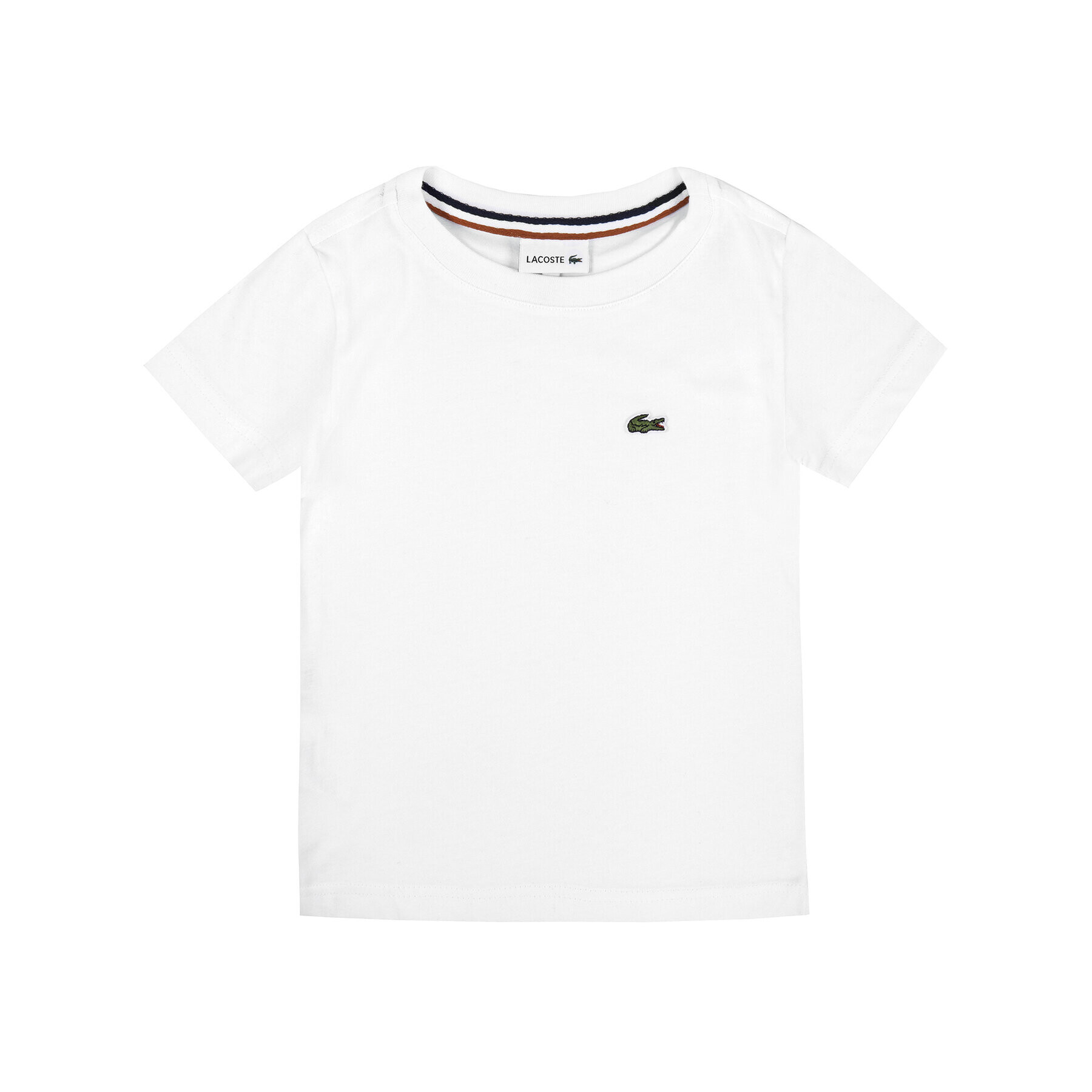 Lacoste Majica TJ1442 Bela Regular Fit - Pepit.si